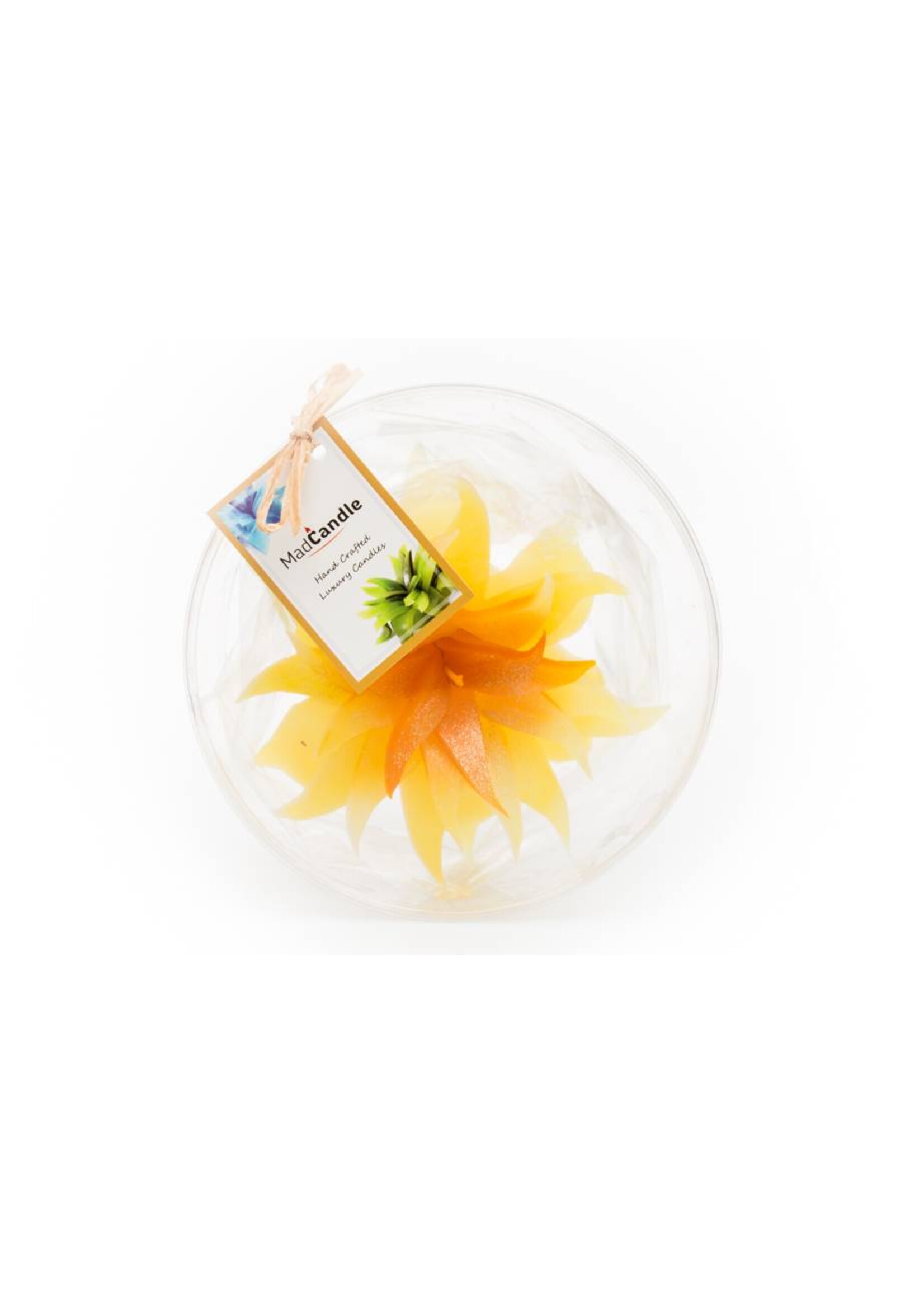 MadCandle Bougie Fleur Gros Citron