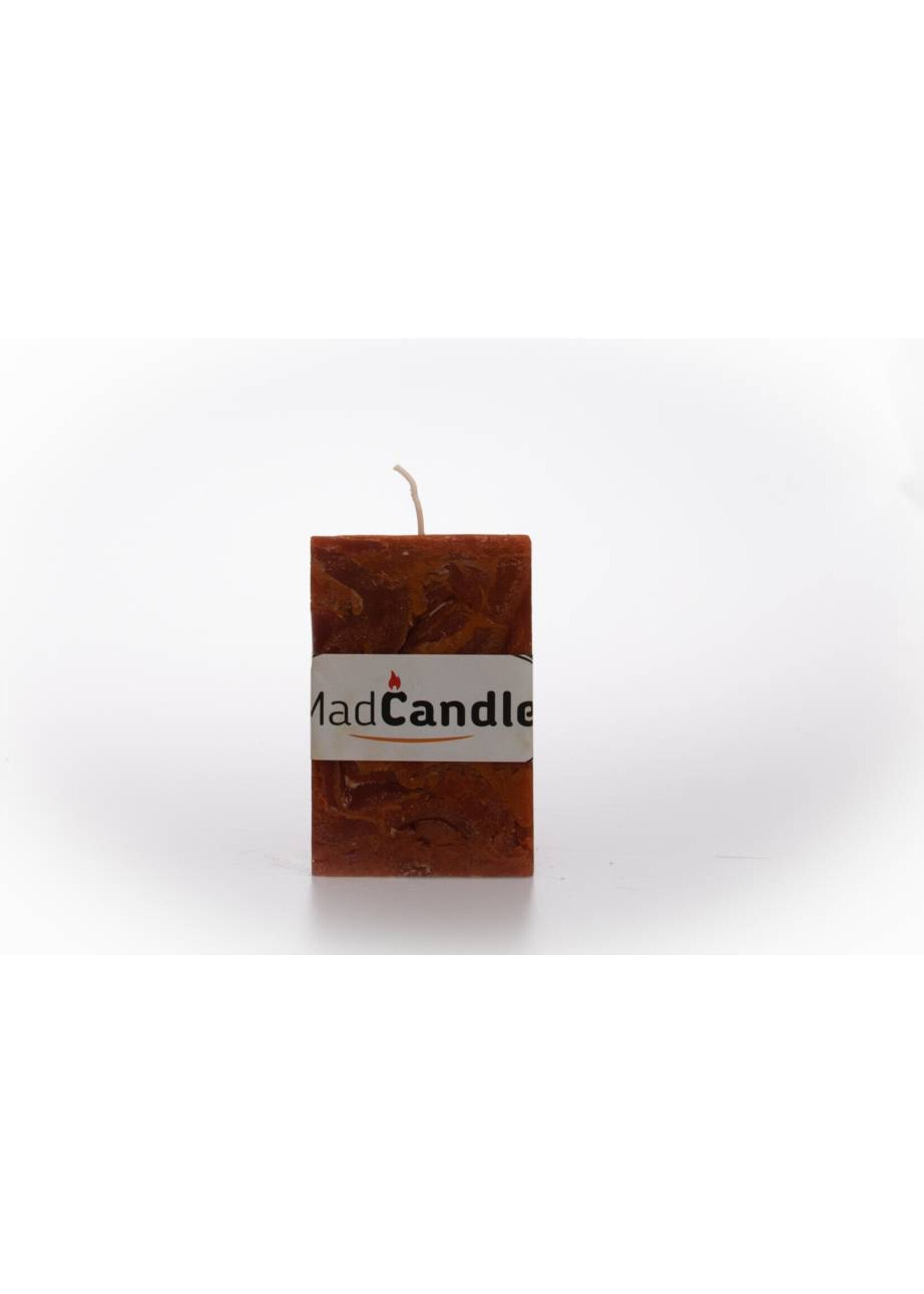 MadCandle Bougie parfumée cube cannelle moyenne