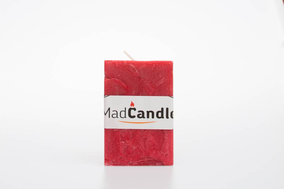 MadCandle Scented candle cube medium strawberry