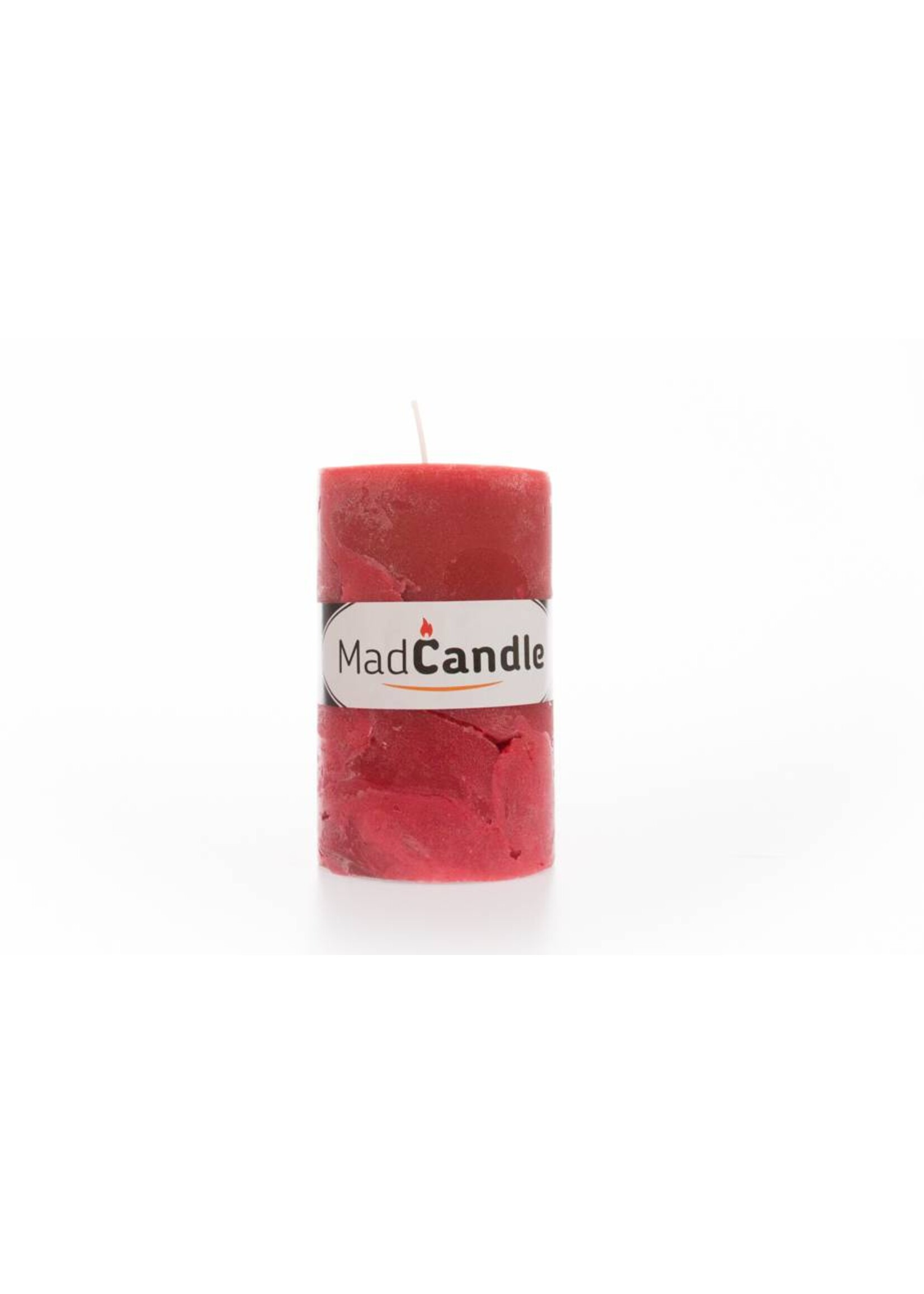 MadCandle Bougie parfumée ovale fraise moyenne