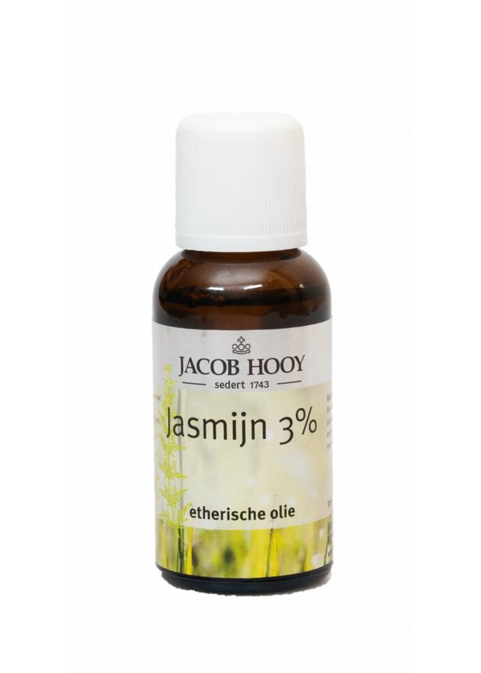 Jacob Hooy Etherische olie jasmijn 3%, 30 ml