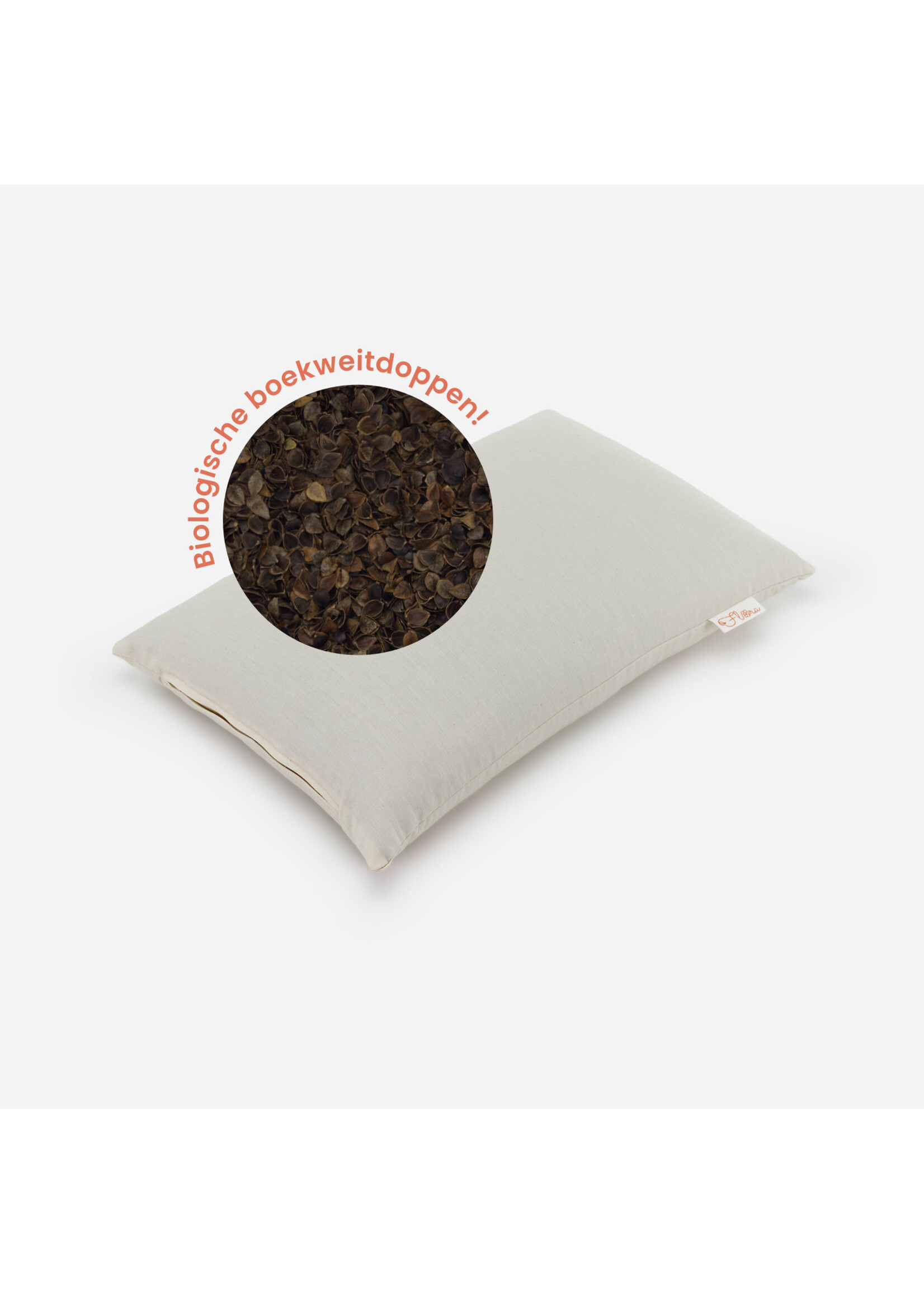 Flora Flora Classic buckwheat pillow + pillowcase