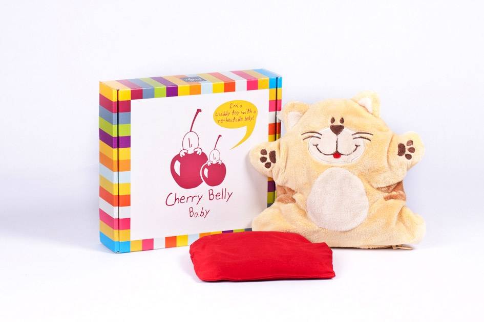 Cherry Belly Knuffels Cerise Ventre Bebe Chat