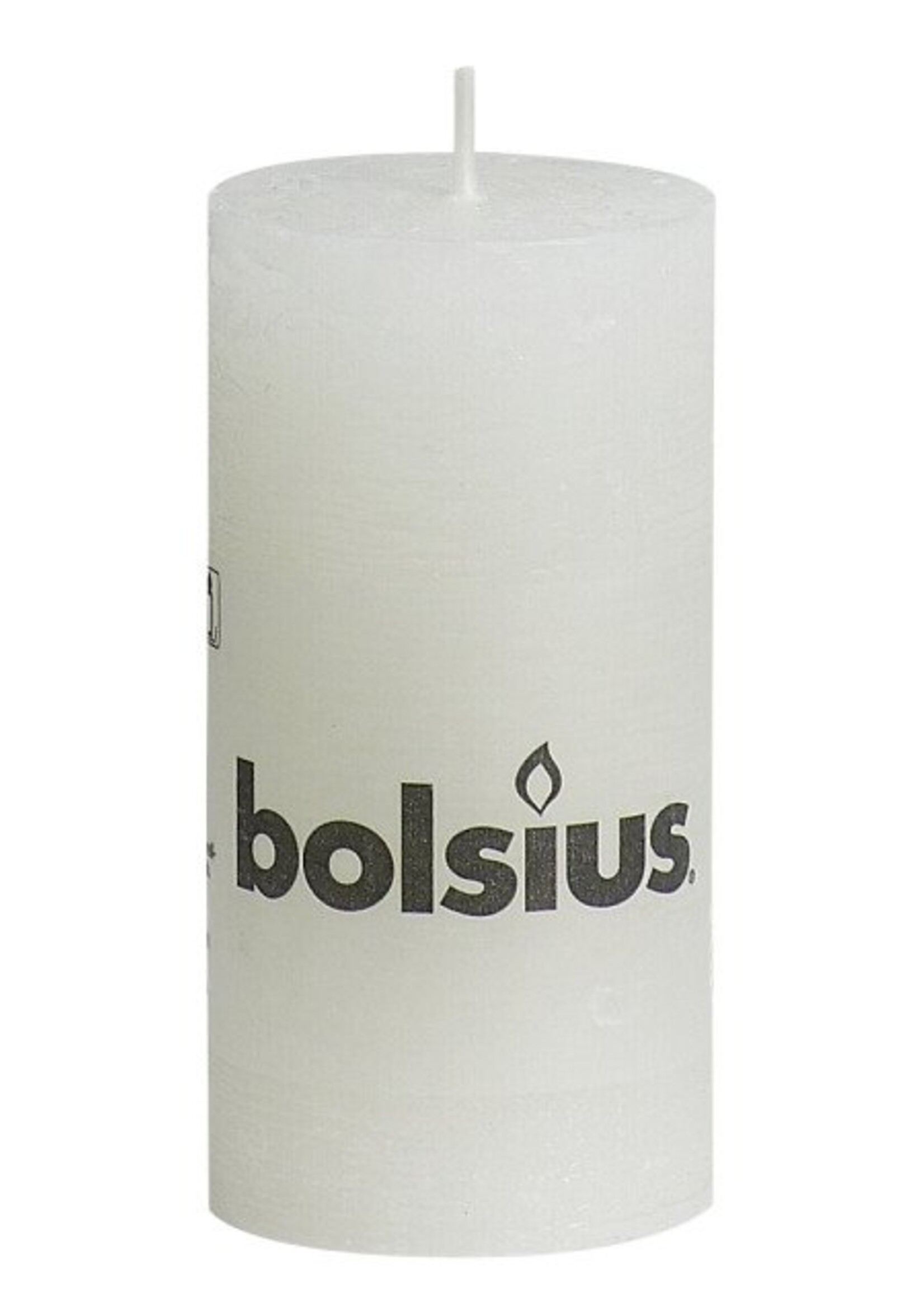 Bolsius kaarsen Pilier bougie rustique 100/50 blanc