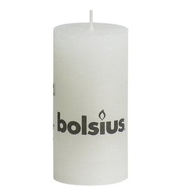 Bolsius kaarsen Pilier bougie rustique 100/50 blanc