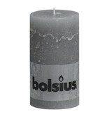 Bolsius kaarsen Pilier bougie rustique 130/68 gris clair