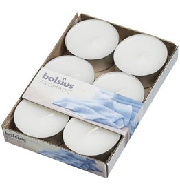 Bolsius Maxi Bougie Chauffe-Plat Jumbo Bougies Chauffe-Plat 16 pi/èces dans Une cuve Acrylique dur/ée de Combustion 9 h