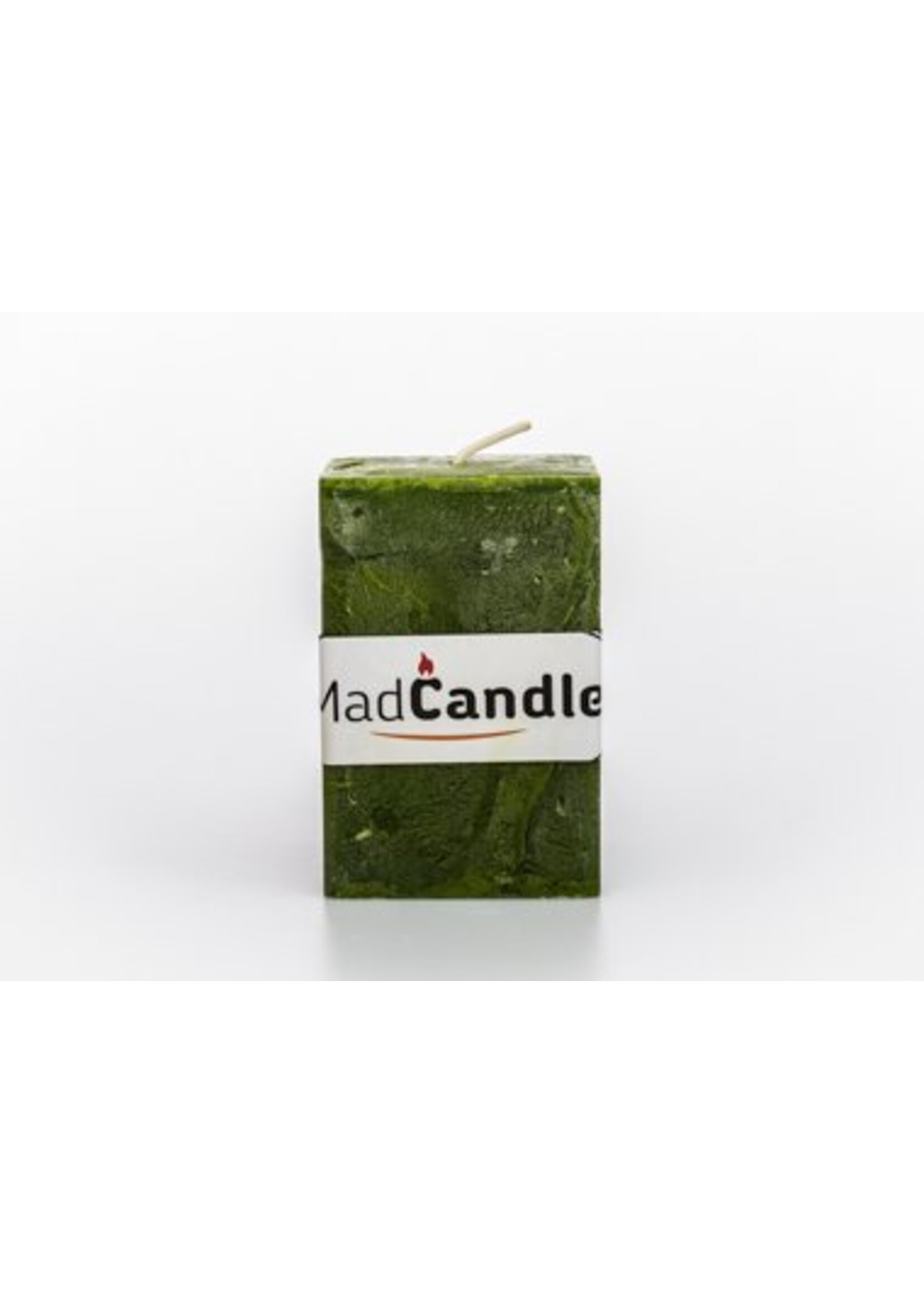 MadCandle Bougie parfumée cube moyenne pomme