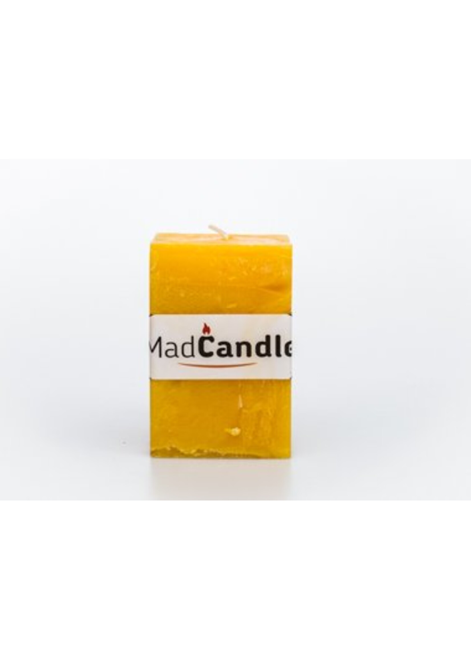 MadCandle Geurkaars kubus medium lemon