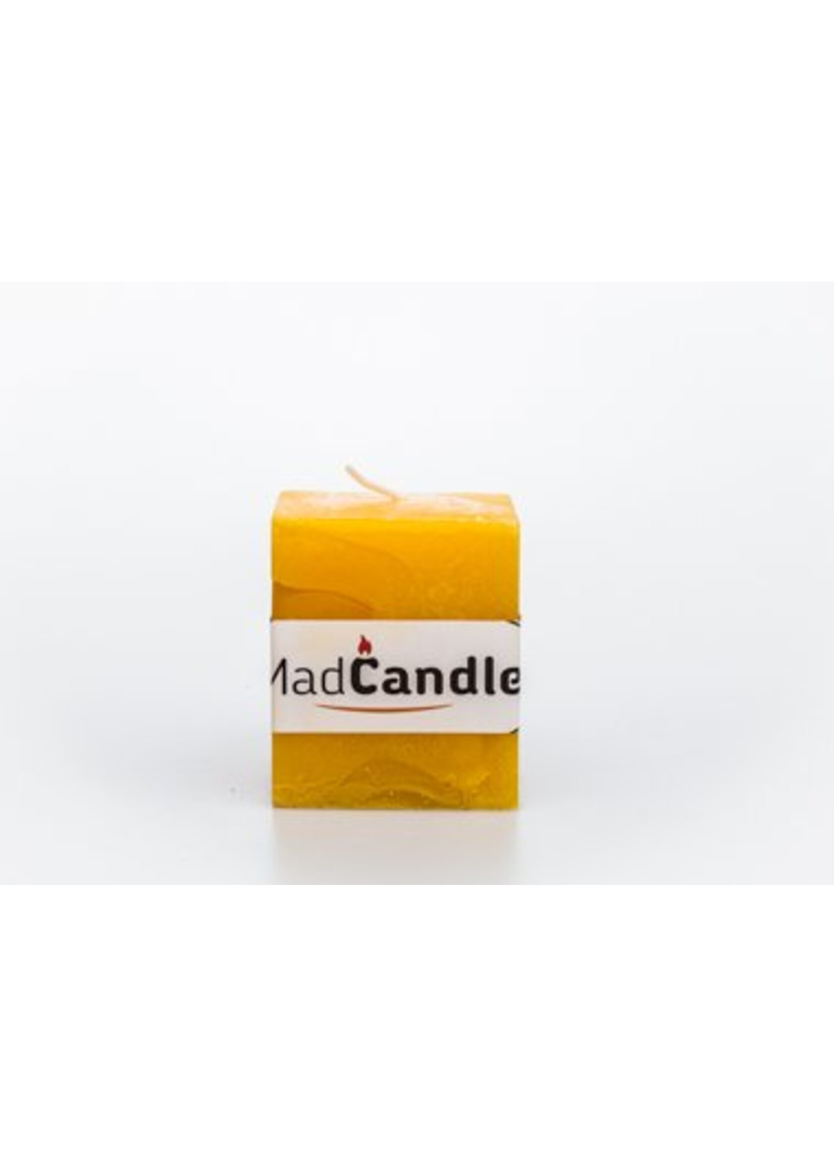 MadCandle Bougie parfumée cube petit citron