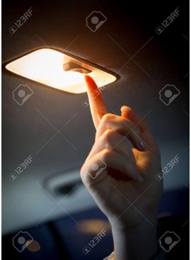 Turning Light On Car