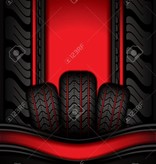 Miller Black Rubber Tires