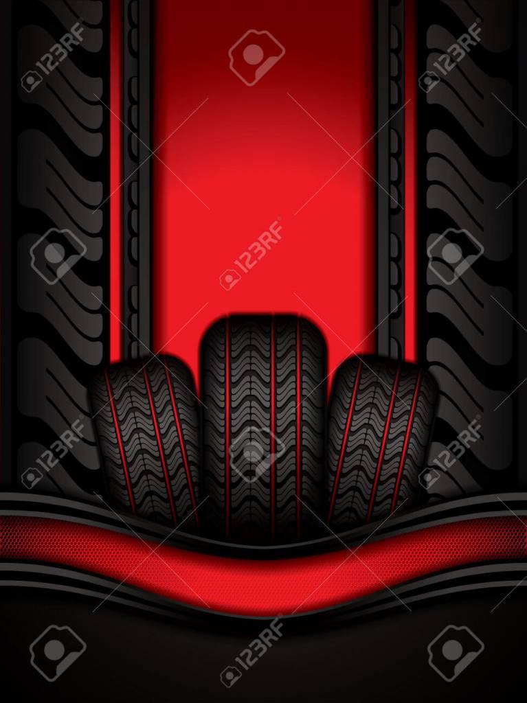 Miller Black Rubber Tires