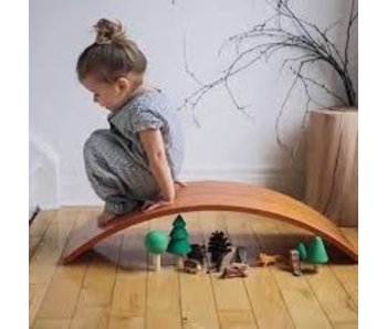 Kinderfeets Balance Board Bamboe