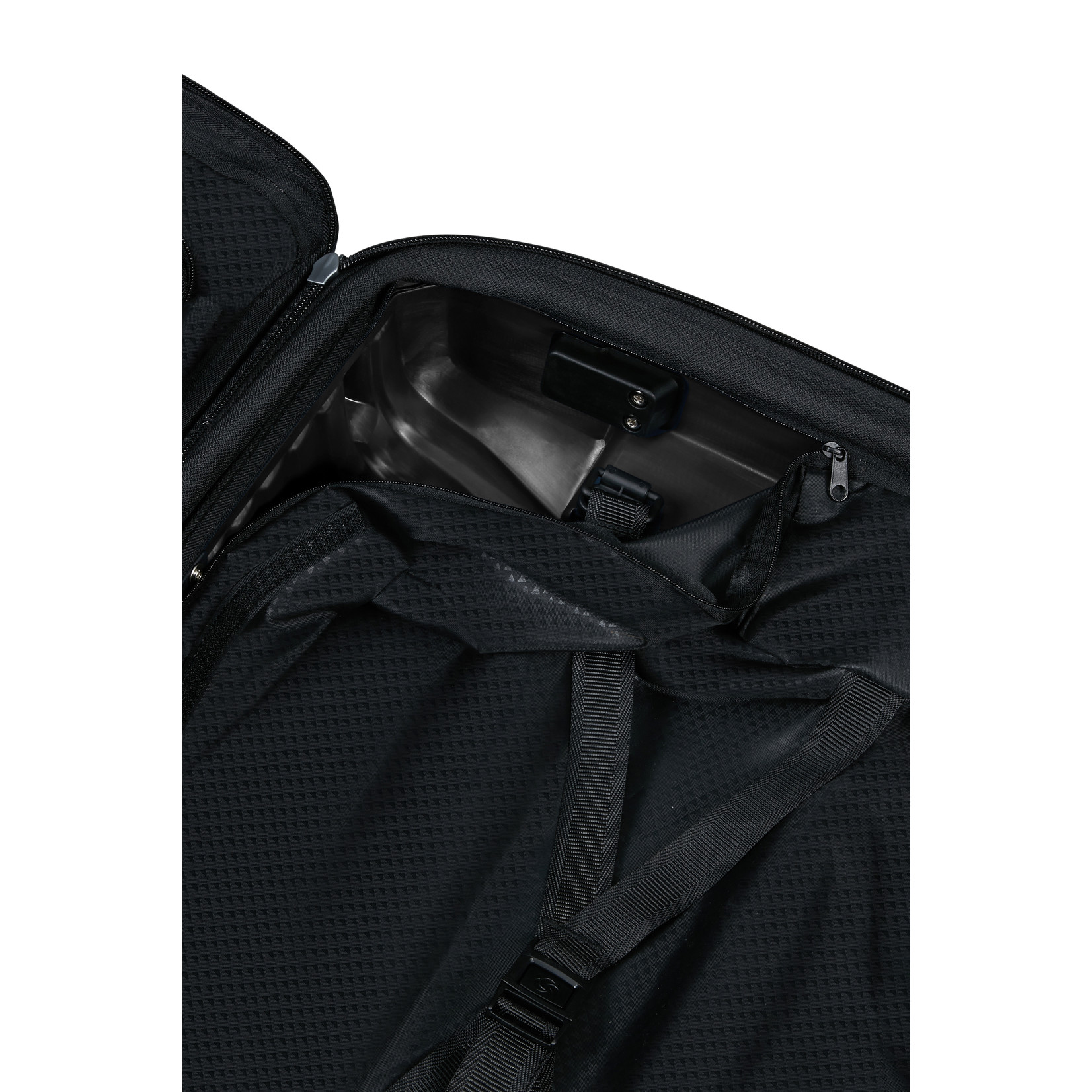 Samsonite Samsonite Upscape Spinner 55 uitbreidbaar Zwart