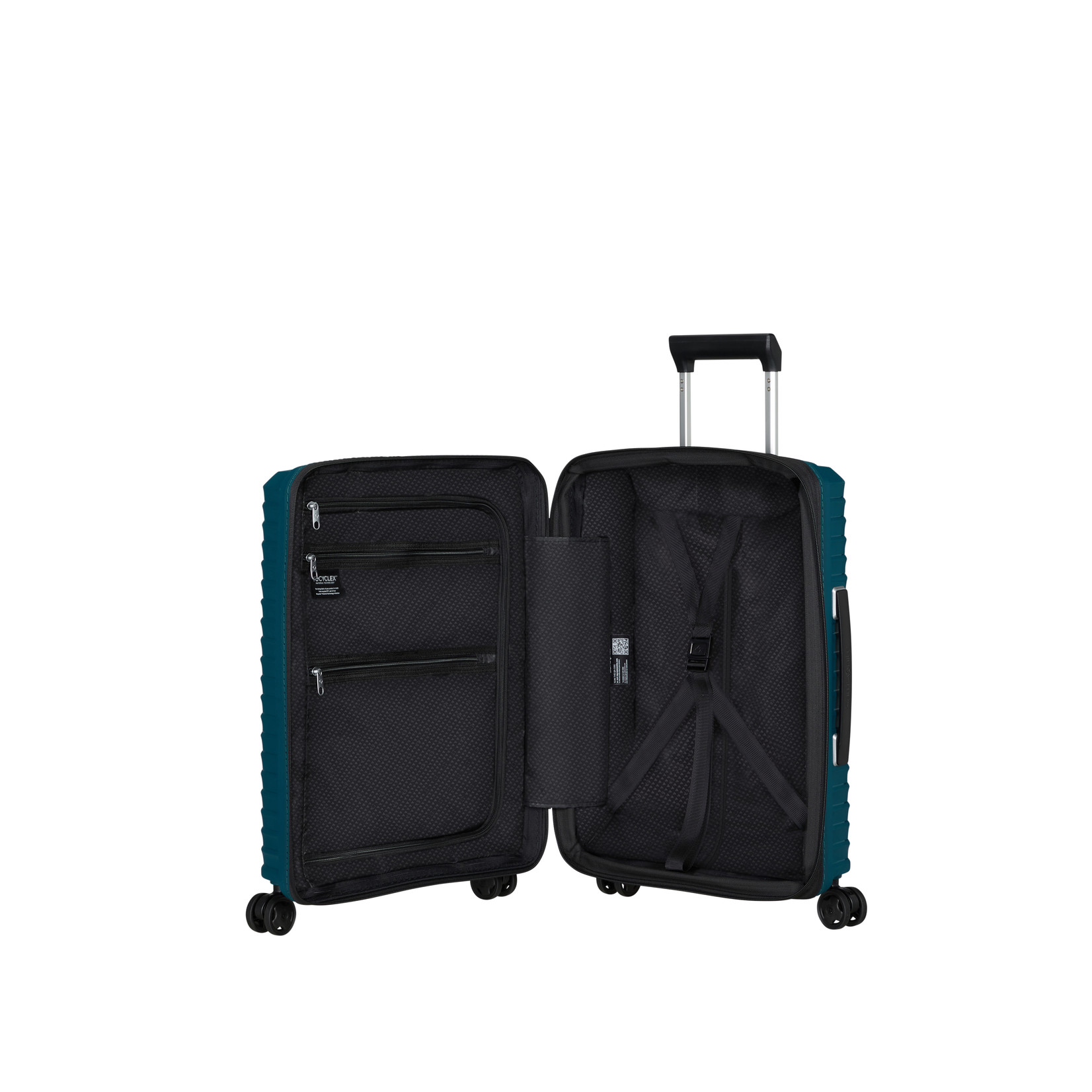 Samsonite Samsonite Upscape 55 uitbreidbaar - Petrol Blue