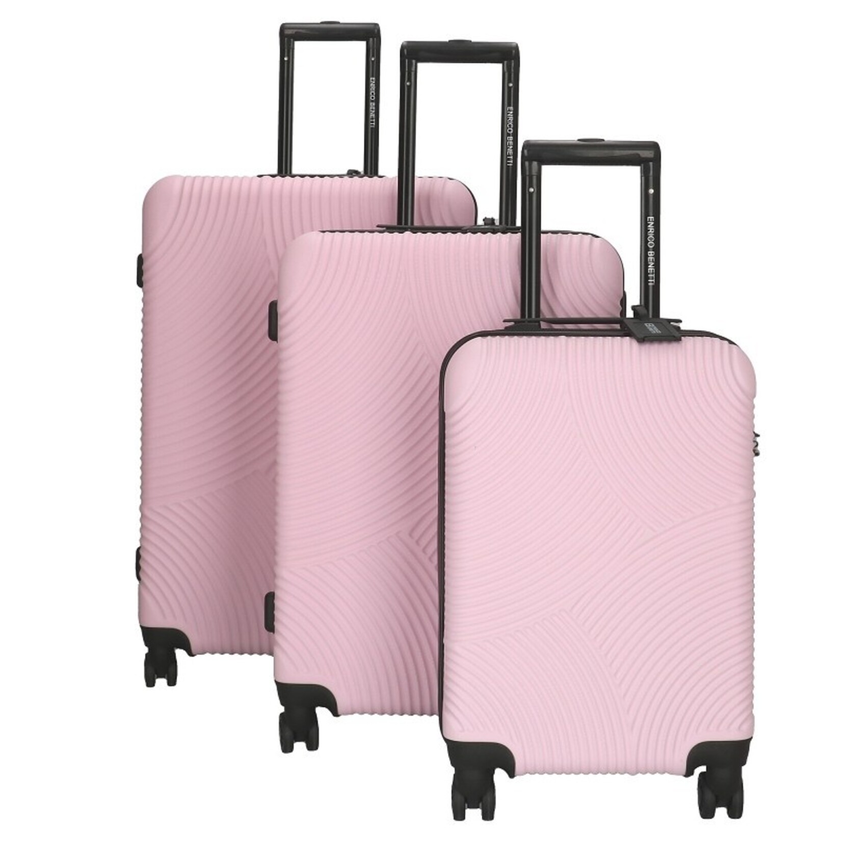 Enrico Benetti Kofferset EB Louisville - Roze