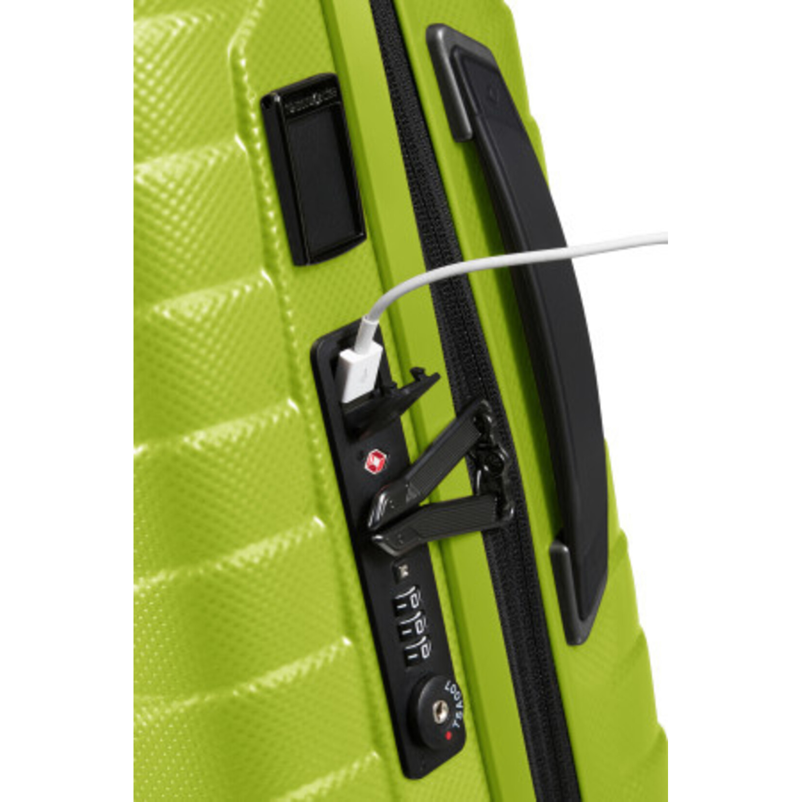 Samsonite Samsonite Proxis Spinner 55/20 uitbreidbaar Lime