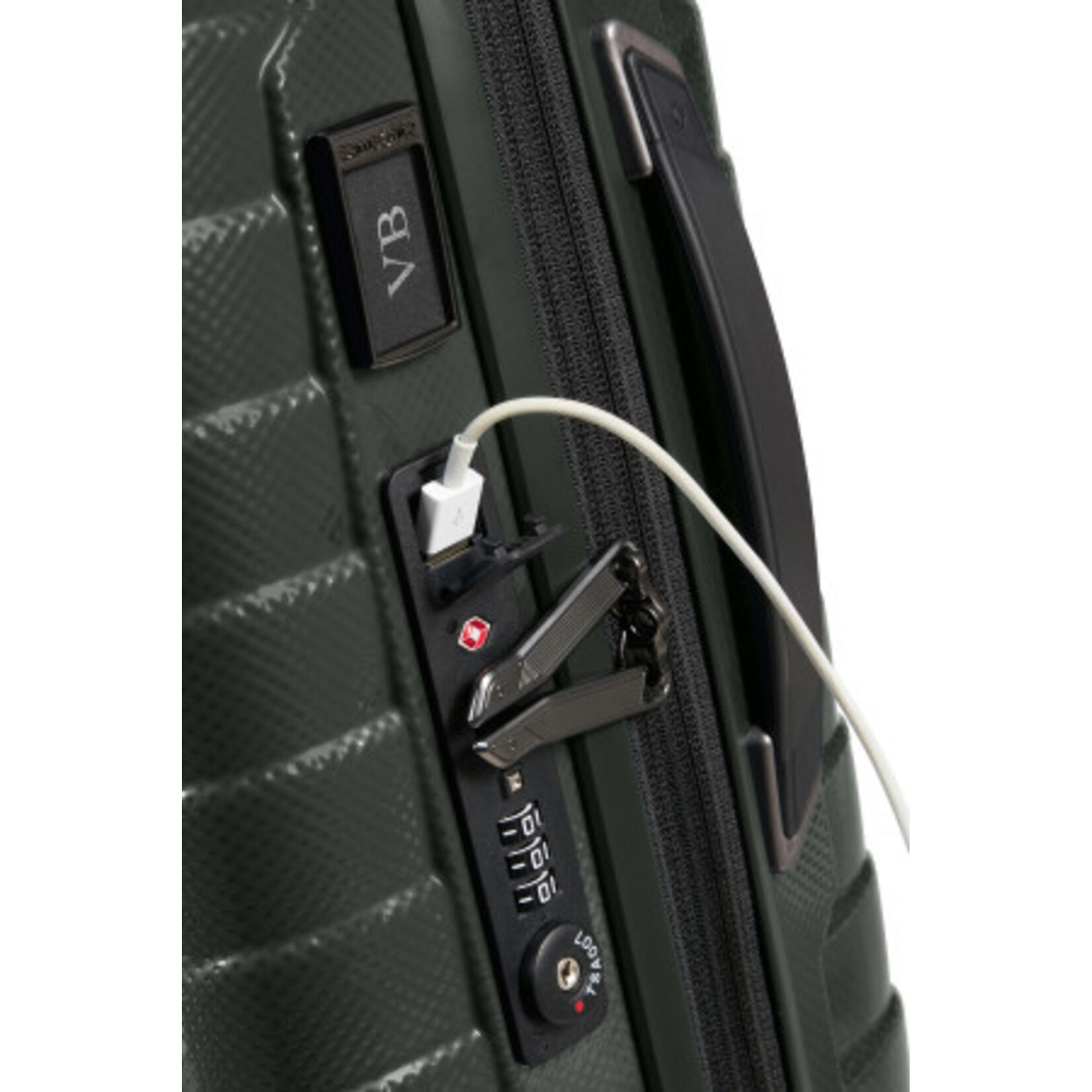 Samsonite Samsonite Proxis Spinner 55/20 uitbreidbaar Matt Climbing Ivy