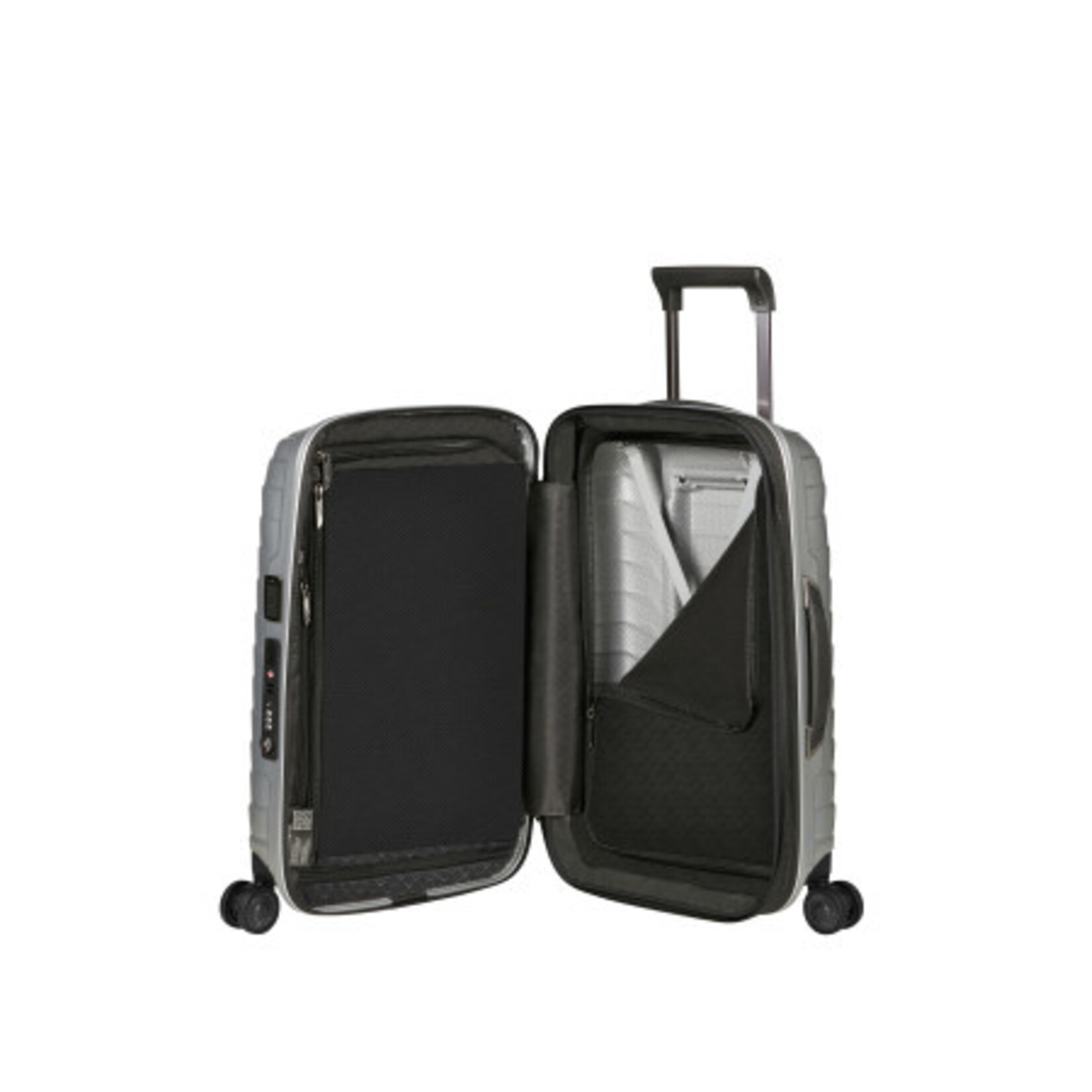 Samsonite Samsonite Proxis Spinner 55/20 uitbreidbaar zilver