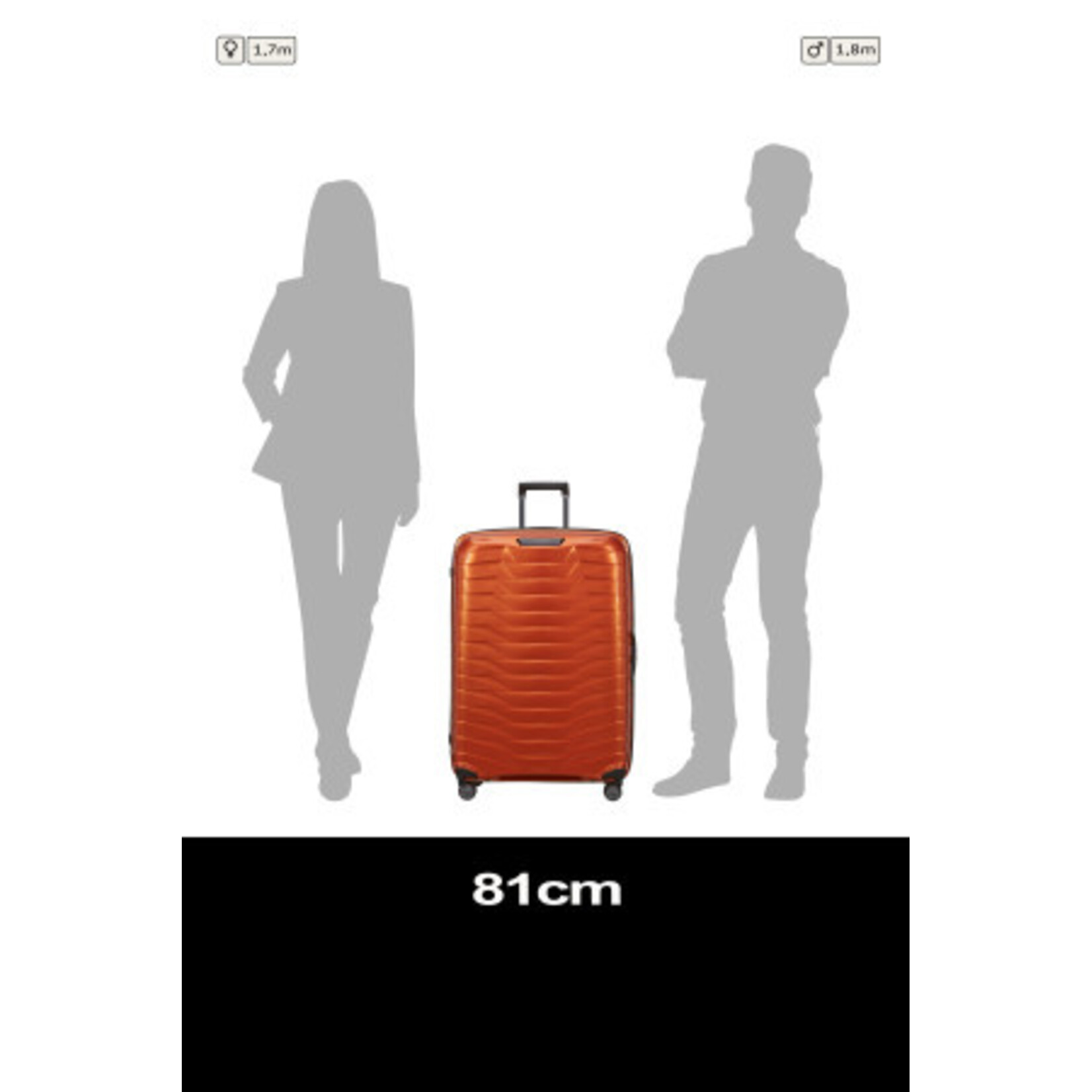 Samsonite Samsonite Proxis Spinner 81/30 Flame