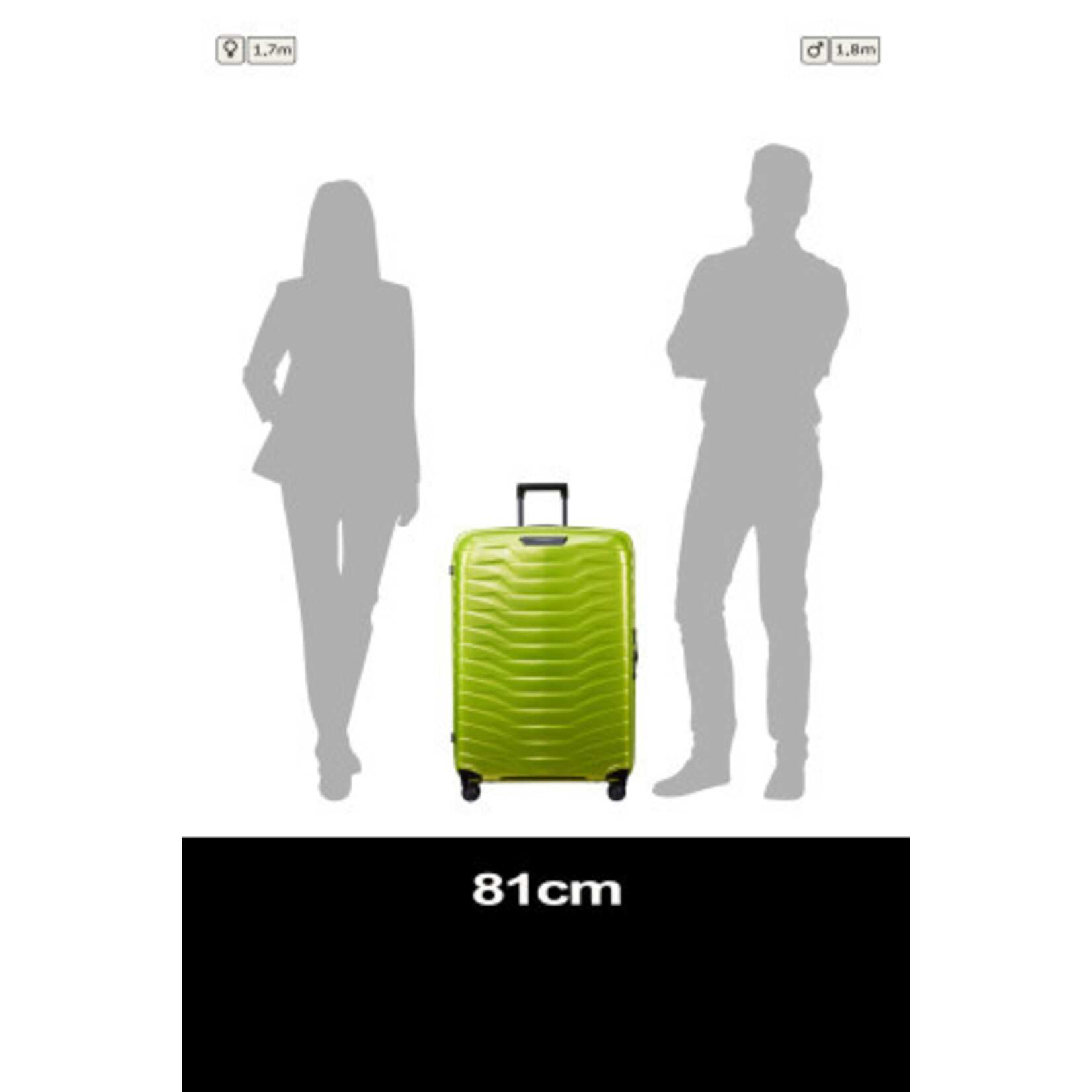 Samsonite Samsonite Proxis Spinner 81/30 Lime