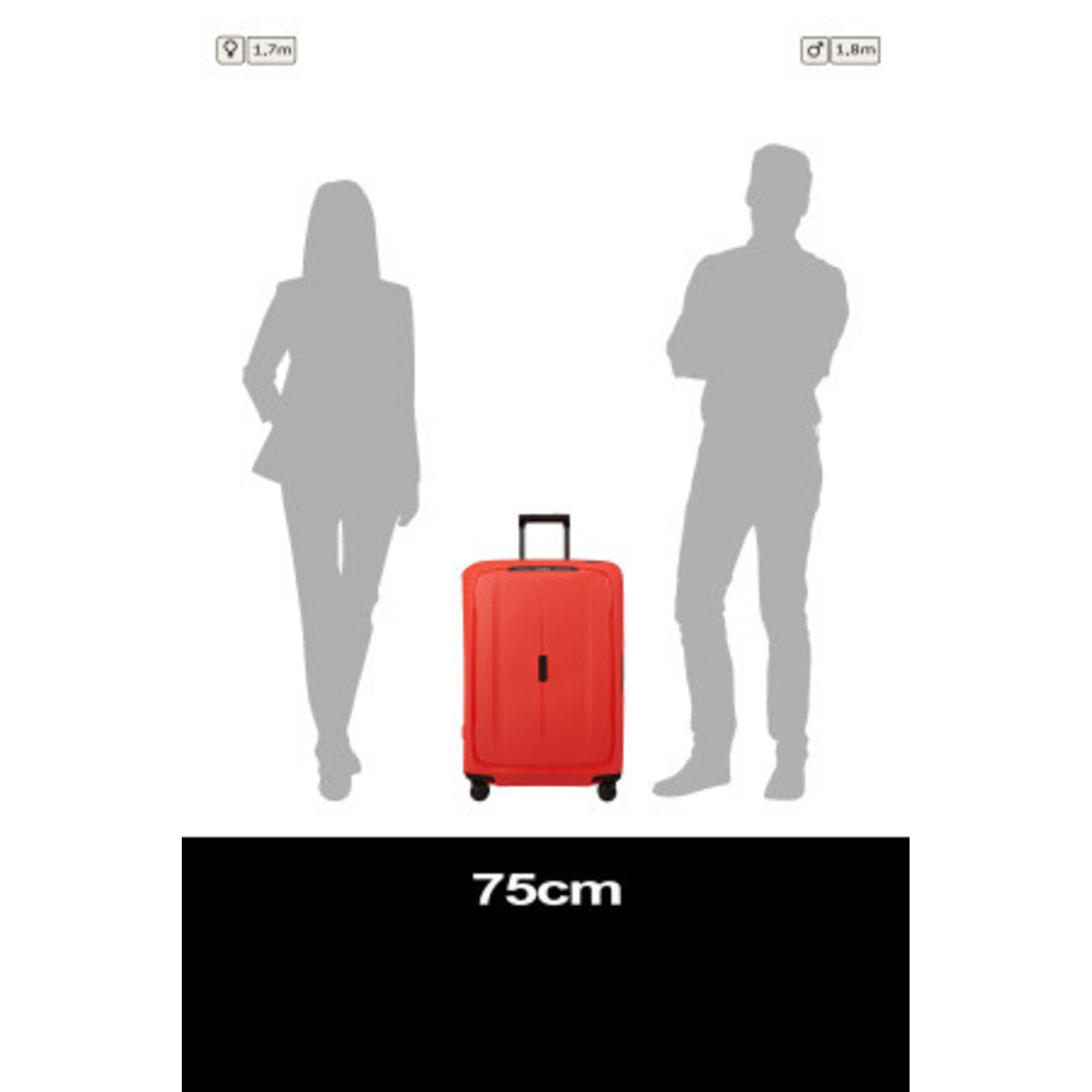 Samsonite Samsonite Essens Spinner 75 Lava