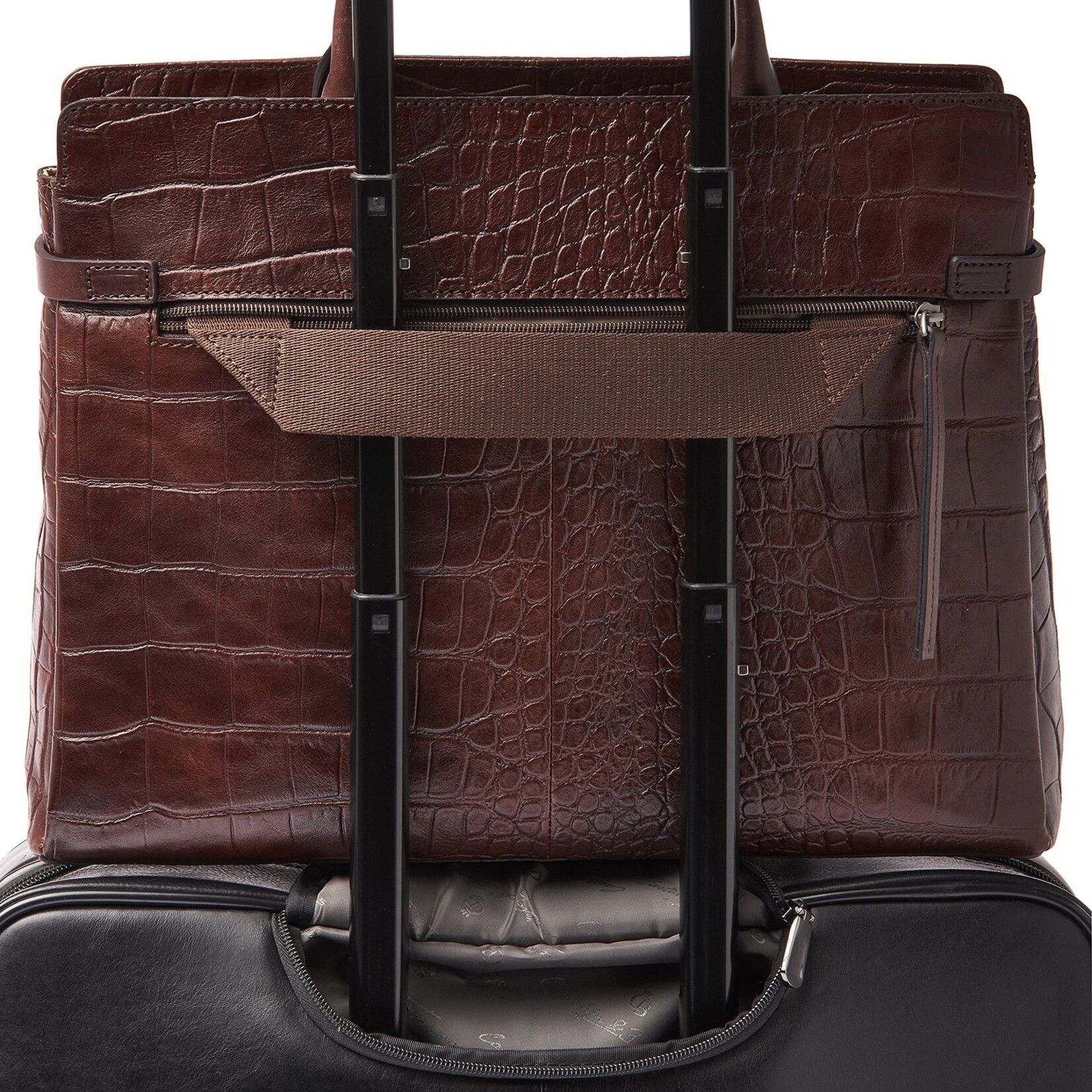 Castelijn & Beerens Castelijn & Beerens Maison laptoptas RFID 15.6 inch mocca