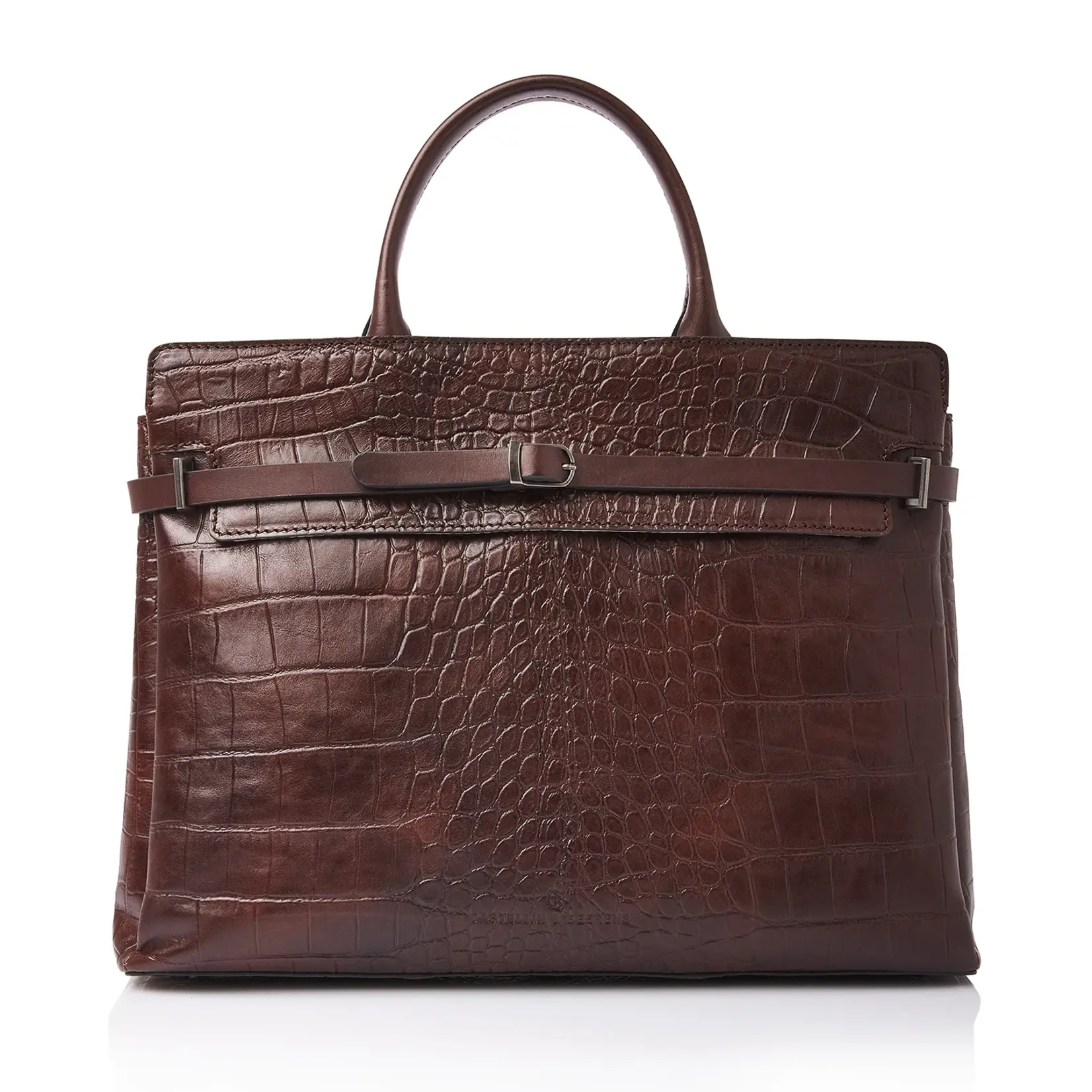 Castelijn & Beerens Castelijn & Beerens Maison laptoptas RFID 15.6 inch mocca