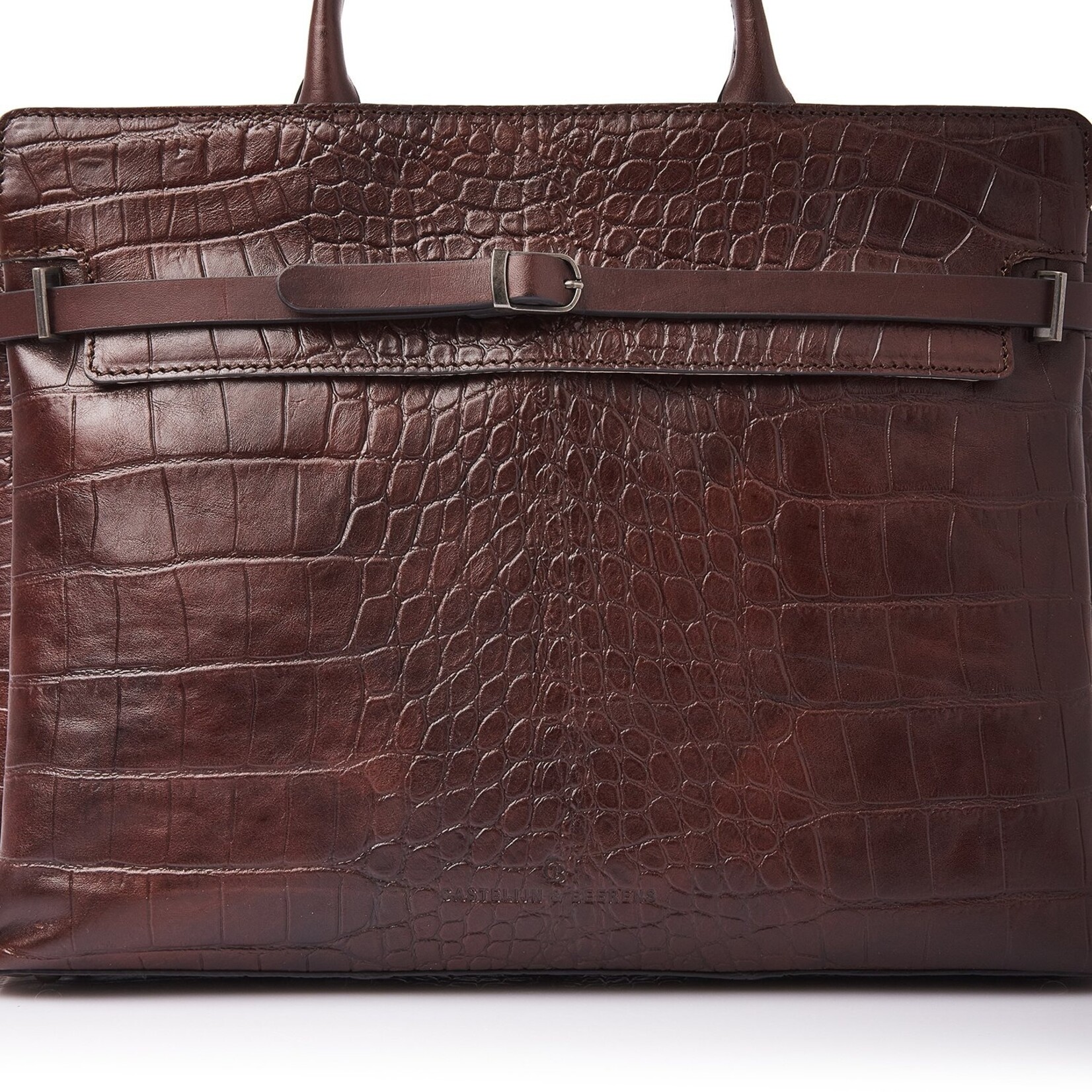 Castelijn & Beerens Castelijn & Beerens Maison laptoptas RFID 15.6 inch mocca