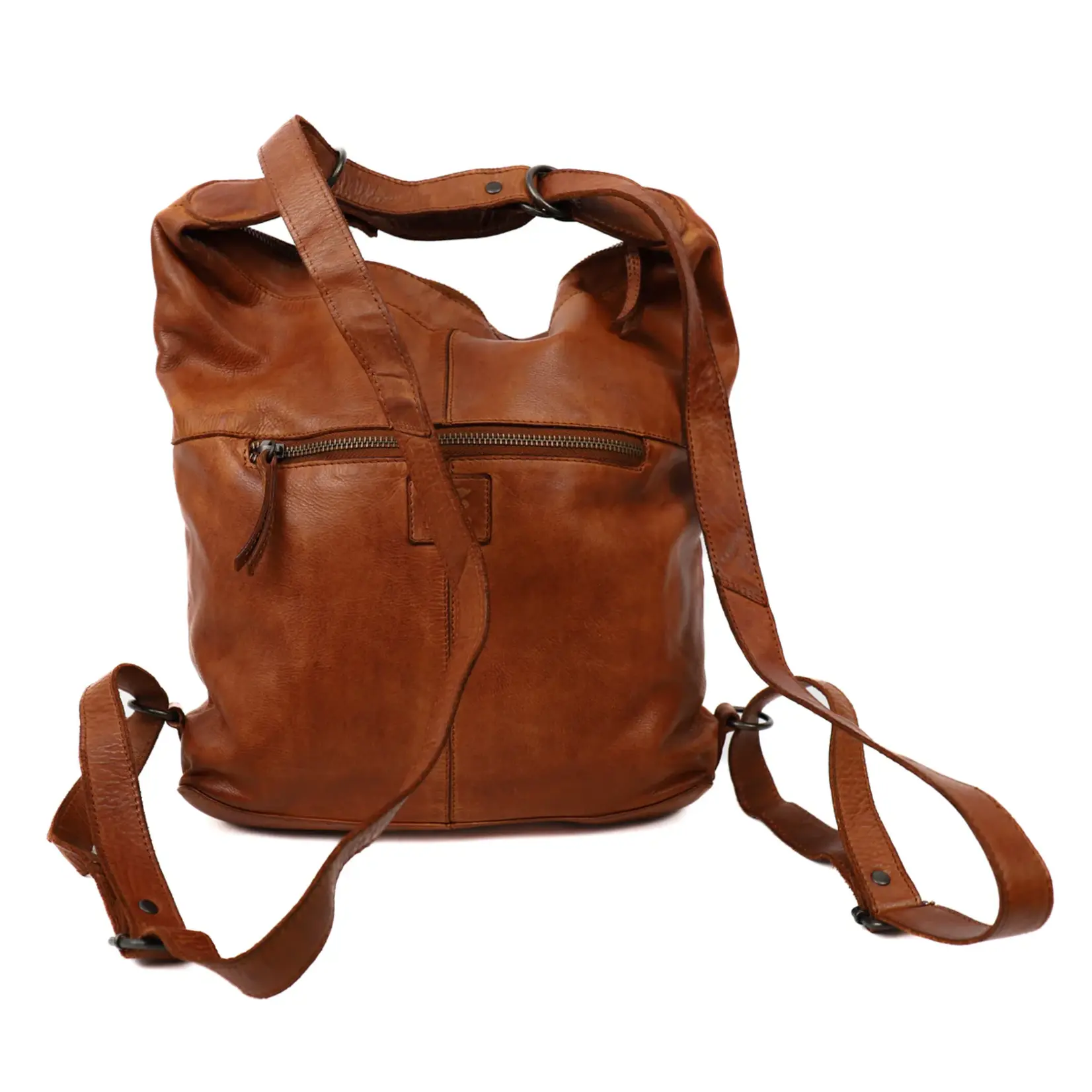 Bear Design Bear Design CL 43688 Corina schoudertas/rugtas Cognac