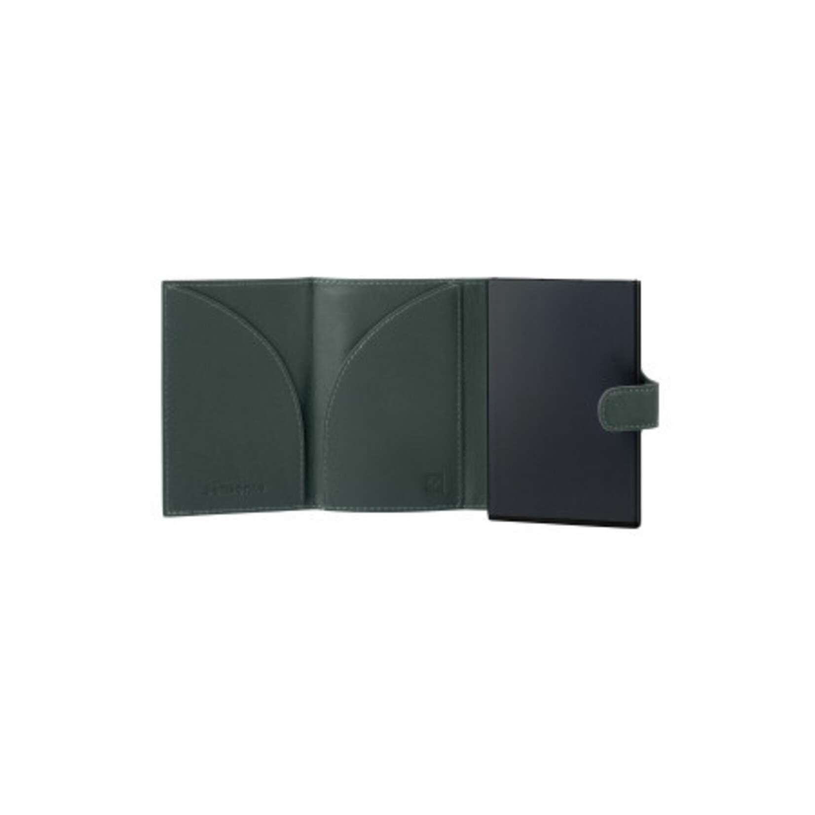 Samsonite Samsonite Alu Fit 202 slide-up wallet aluminium RFID - climbing ivy