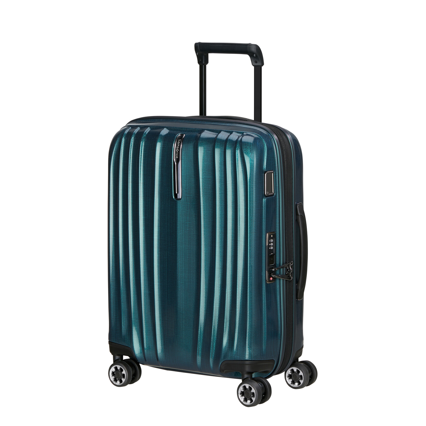Samsonite Samsonite Nexis spinner 55 cm expandable handbagage - Deep Petrol