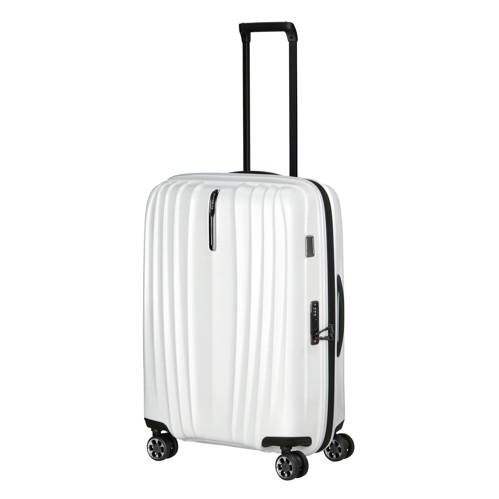 Samsonite Samsonite Nexis spinner 70 cm expandable ruimbagage - Cotton White