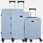 Enrico Benetti EB Portland kofferset - ice blue