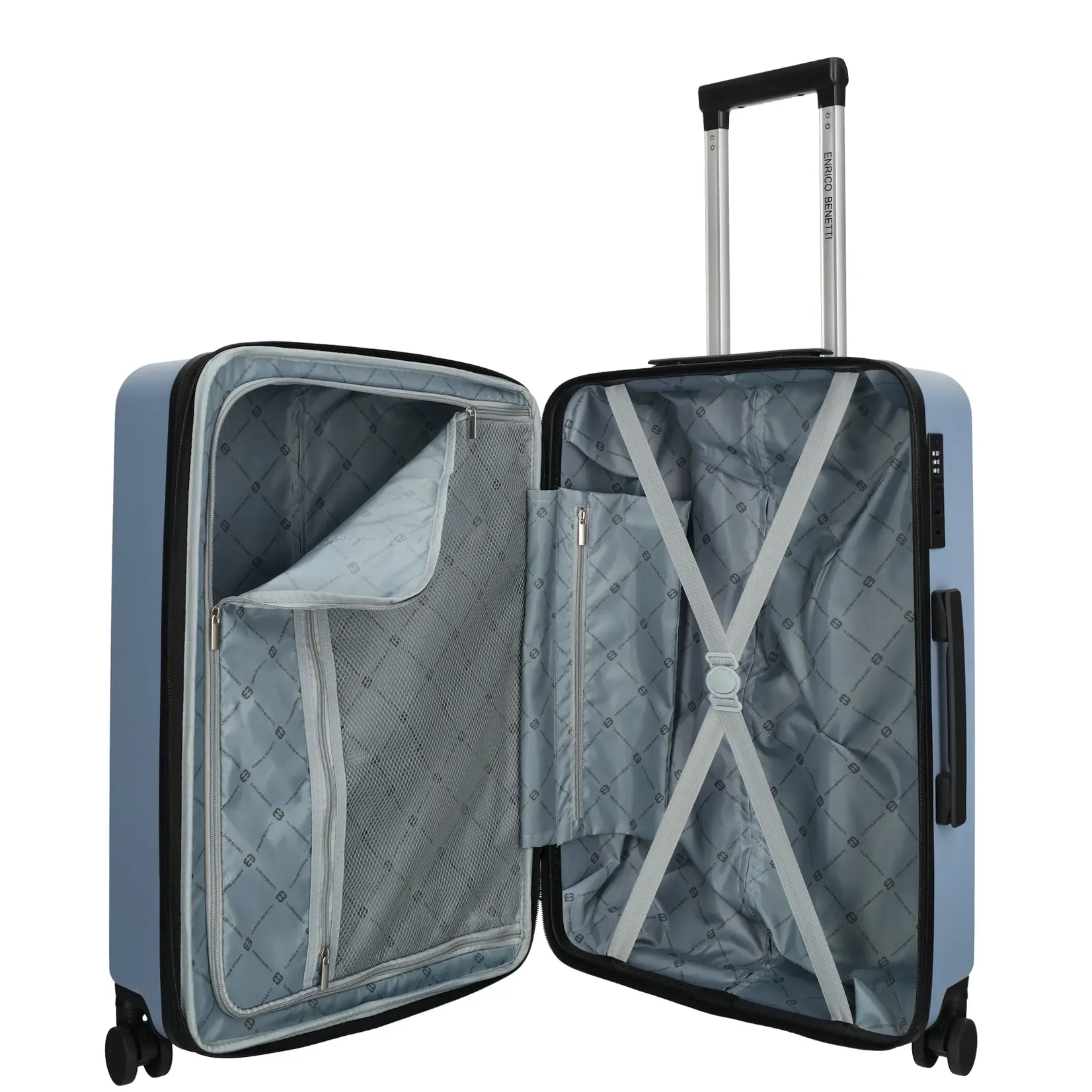 Enrico Benetti Enrico Benetti Portland kofferset 3-delig expandable - ice blue