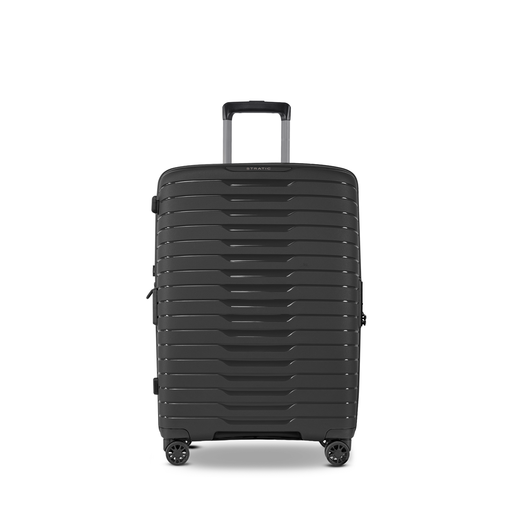 Stratic Stratic Novium SL koffer 65 cm uitbreidbaar ruimbagage - zwart