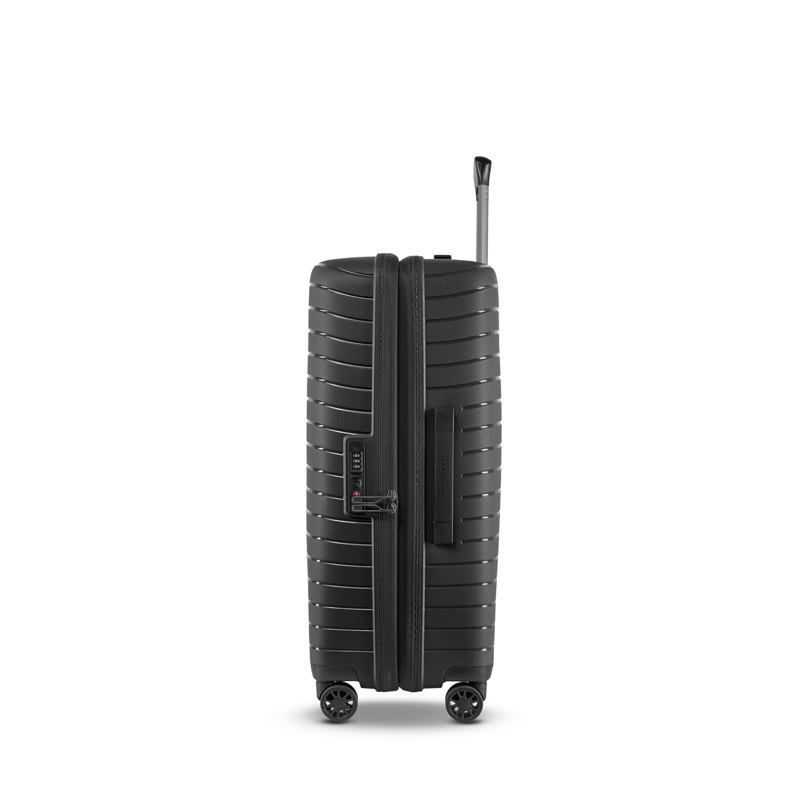 Stratic Stratic Novium SL koffer 65 cm uitbreidbaar ruimbagage - zwart