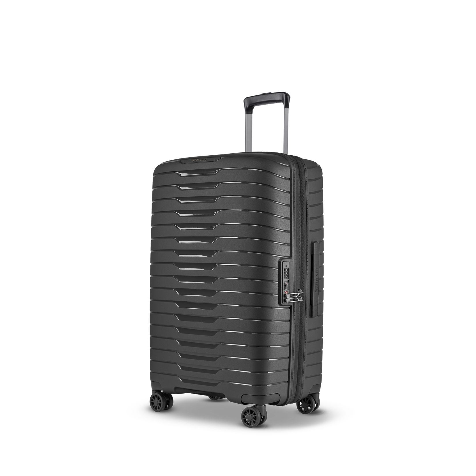 Stratic Stratic Novium SL koffer 65 cm uitbreidbaar ruimbagage - zwart