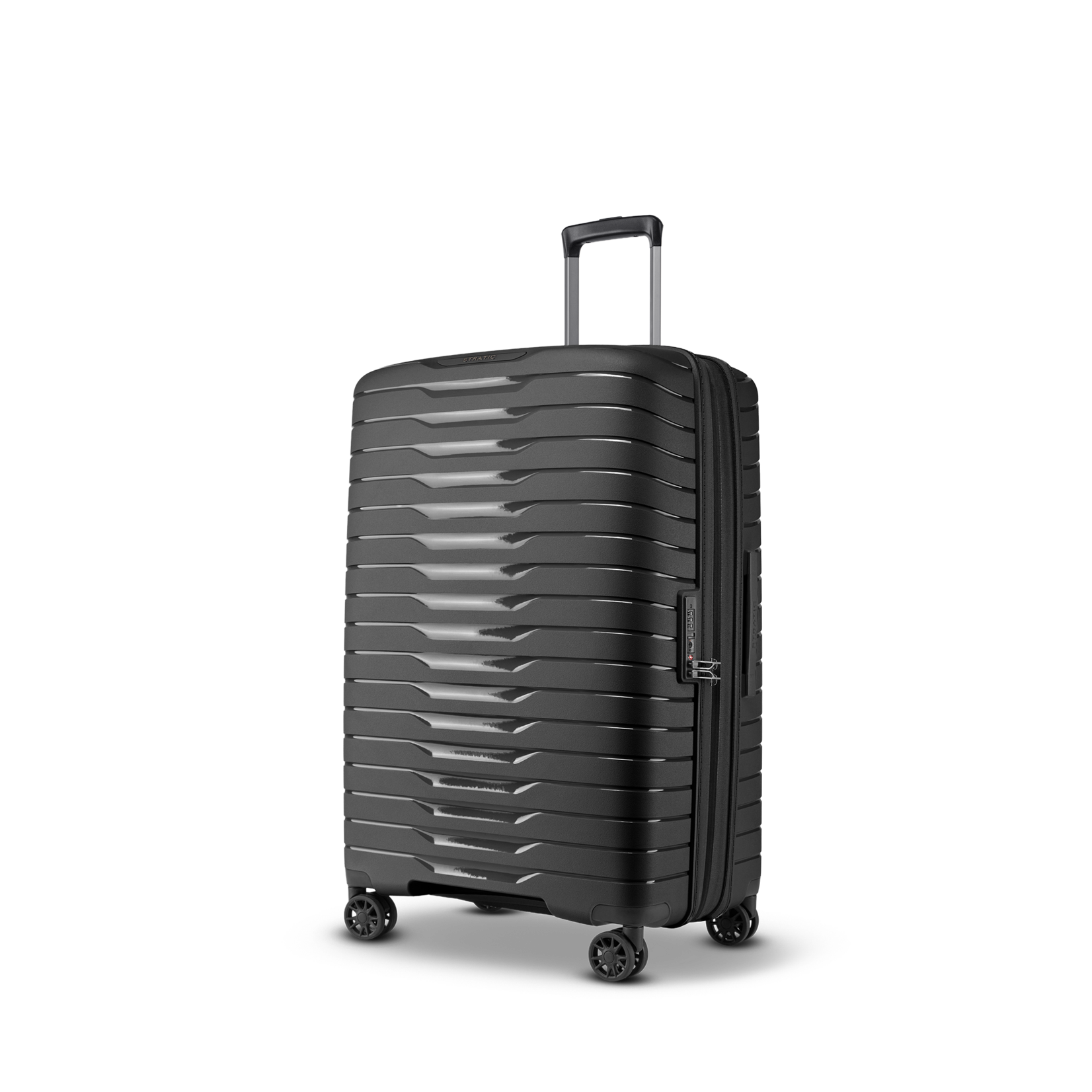Stratic Stratic Novium SL koffer 65 cm uitbreidbaar ruimbagage - zwart