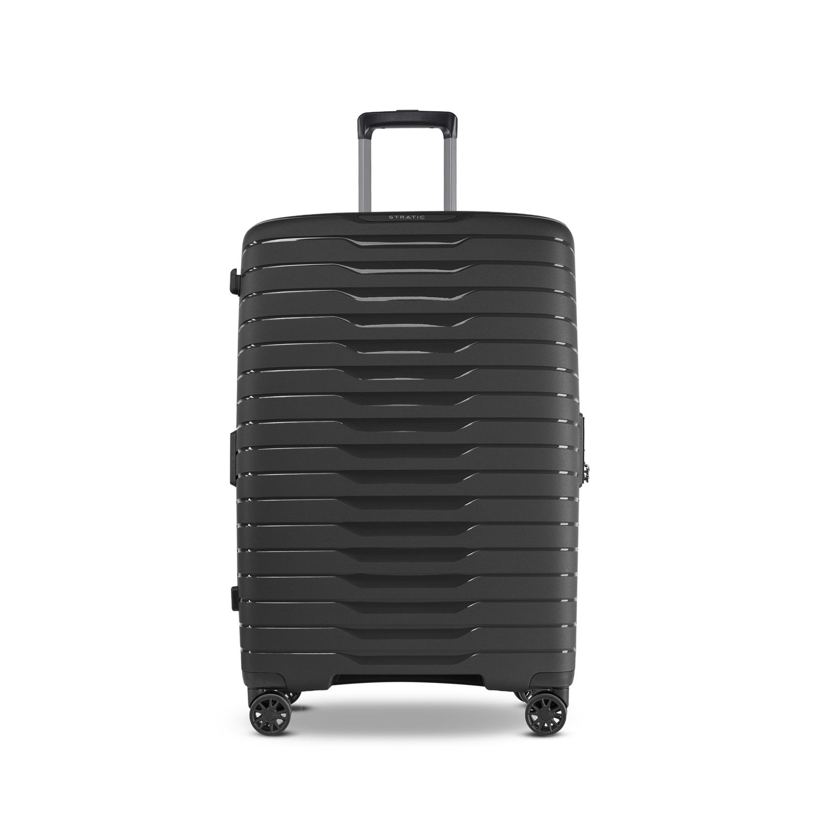 Stratic Stratic Novium SL koffer 77 cm uitbreidbaar grote ruimbagage - zwart