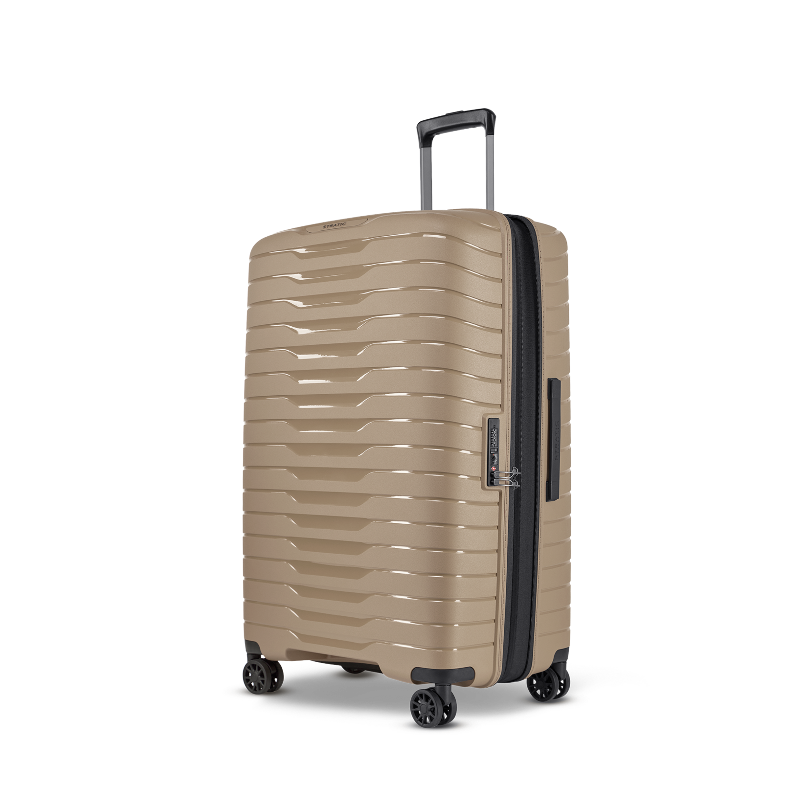 Stratic Stratic Novium SL koffer 77 cm uitbreidbaar grote ruimbagage - zand