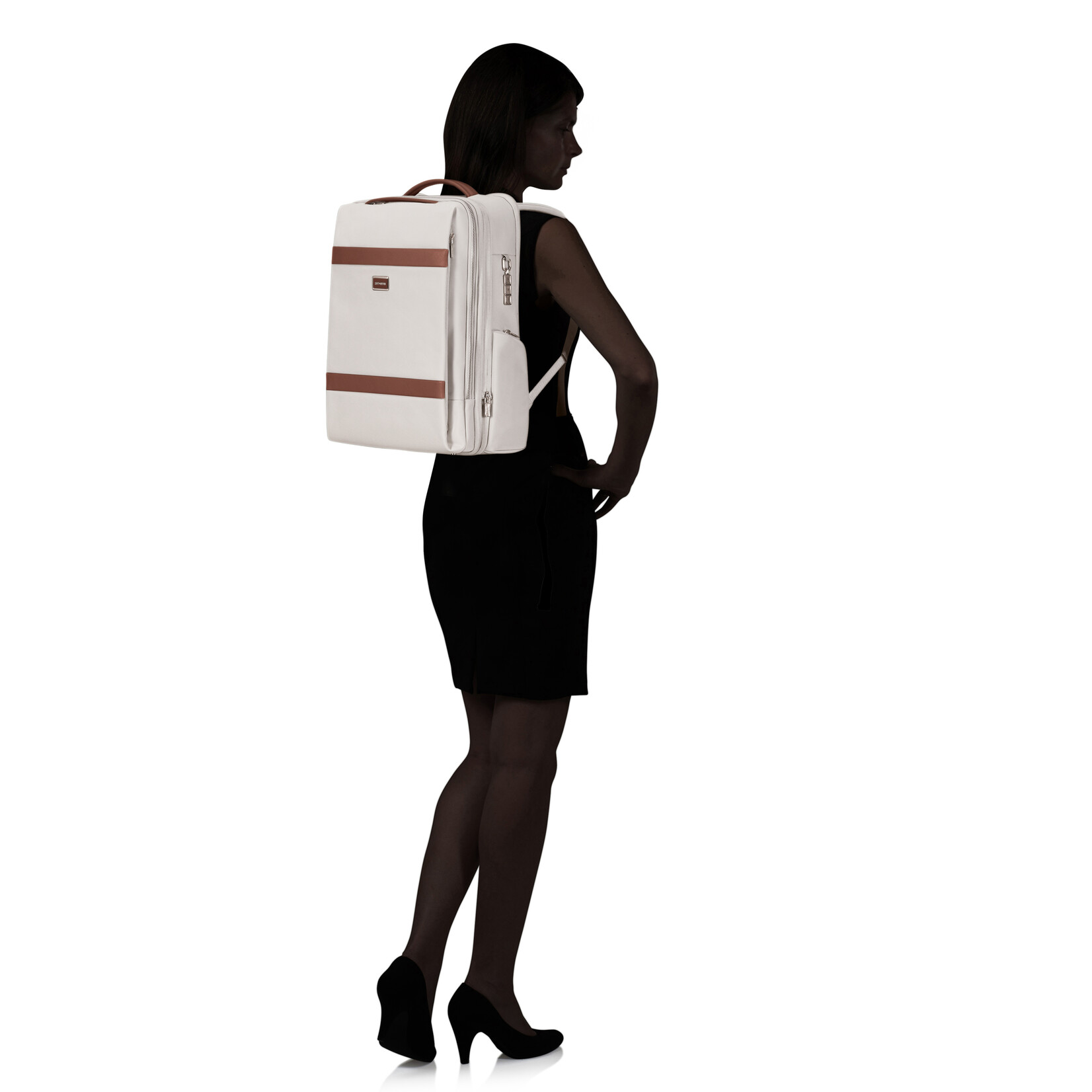 Samsonite Samsonite Image Biz underseat backpack handbagage 31L - ivory