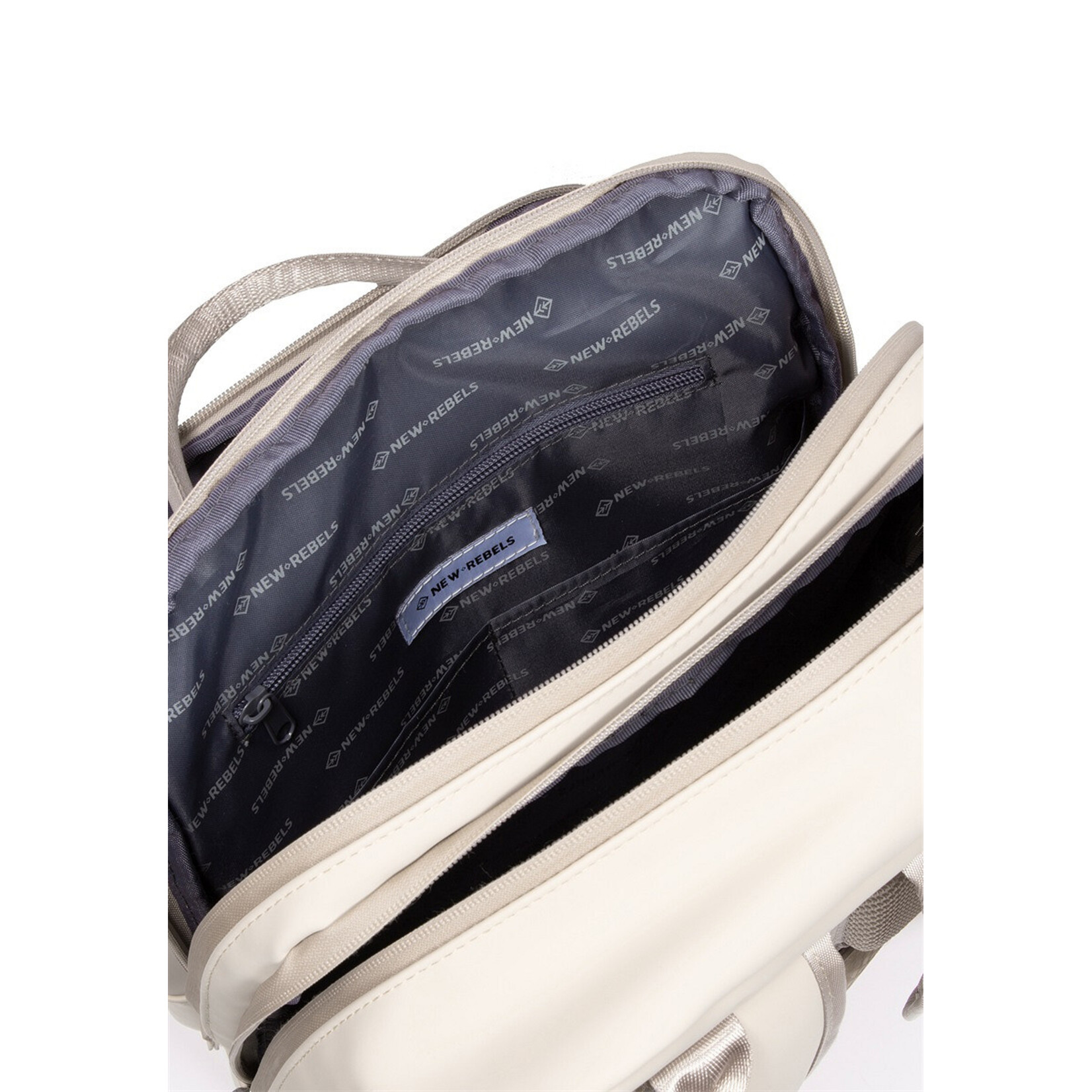 New Rebels New Rebels William rugtas 15.6 inch laptopvak 18 liter - beige
