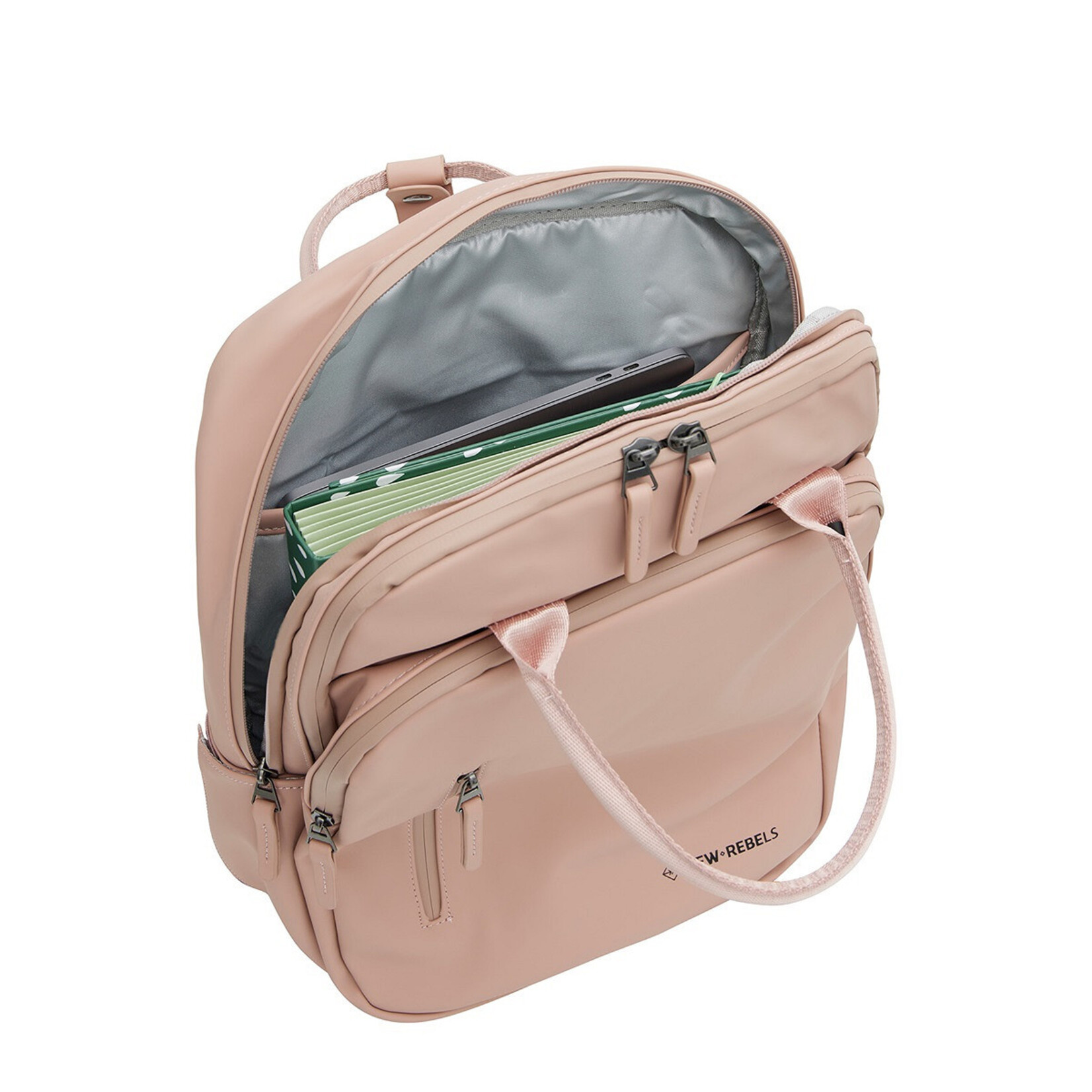 New Rebels New Rebels William rugtas 15.6 inch laptopvak 18 liter - old pink