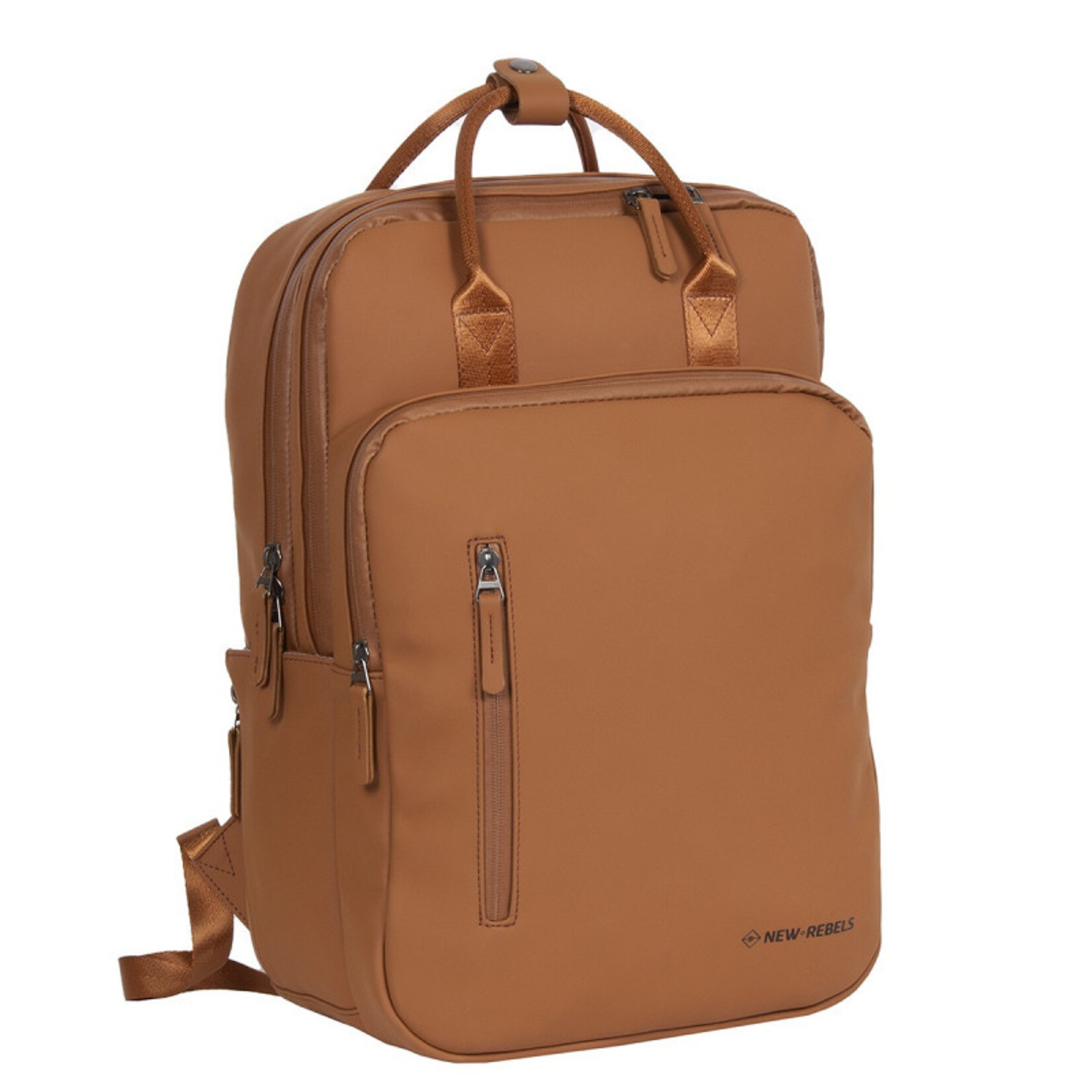New Rebels New Rebels William rugtas 15.6 inch laptopvak 18 liter - cognac