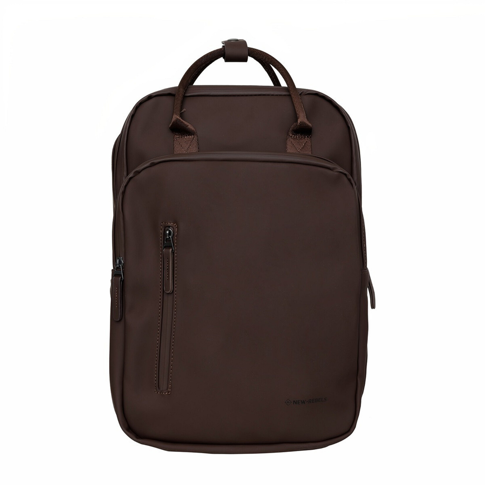 New Rebels New Rebels William rugtas 15.6 inch laptopvak 18 liter - donkerbruin