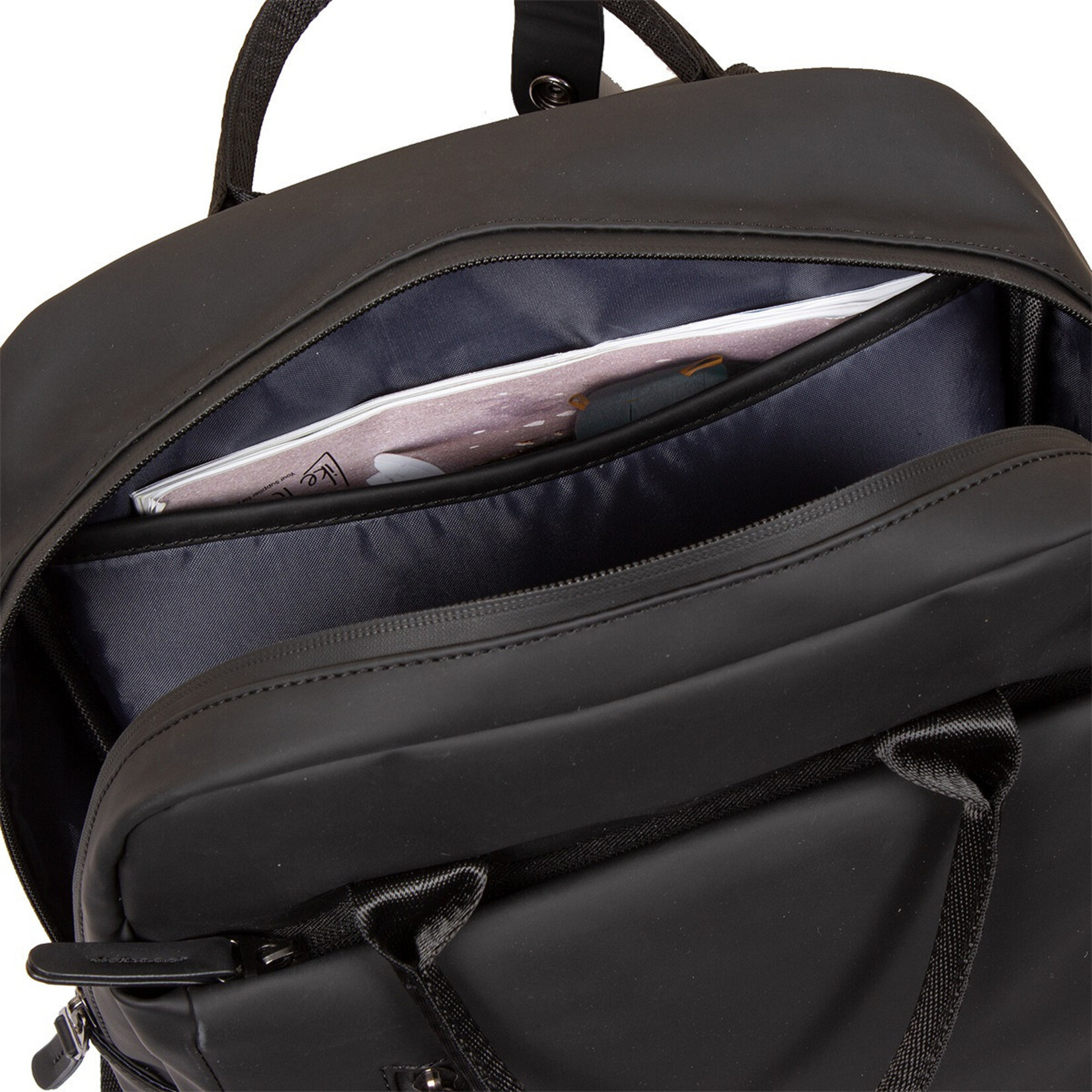 New Rebels New Rebels Harper Miami rugzak 13 inch laptopvak 10 liter - zwart