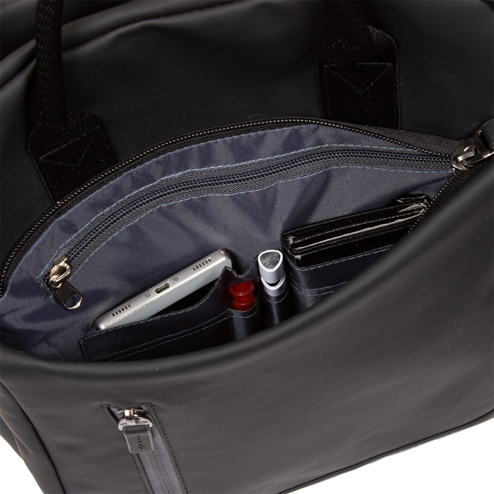 New Rebels New Rebels Harper Miami rugzak 13 inch laptopvak 10 liter - zwart
