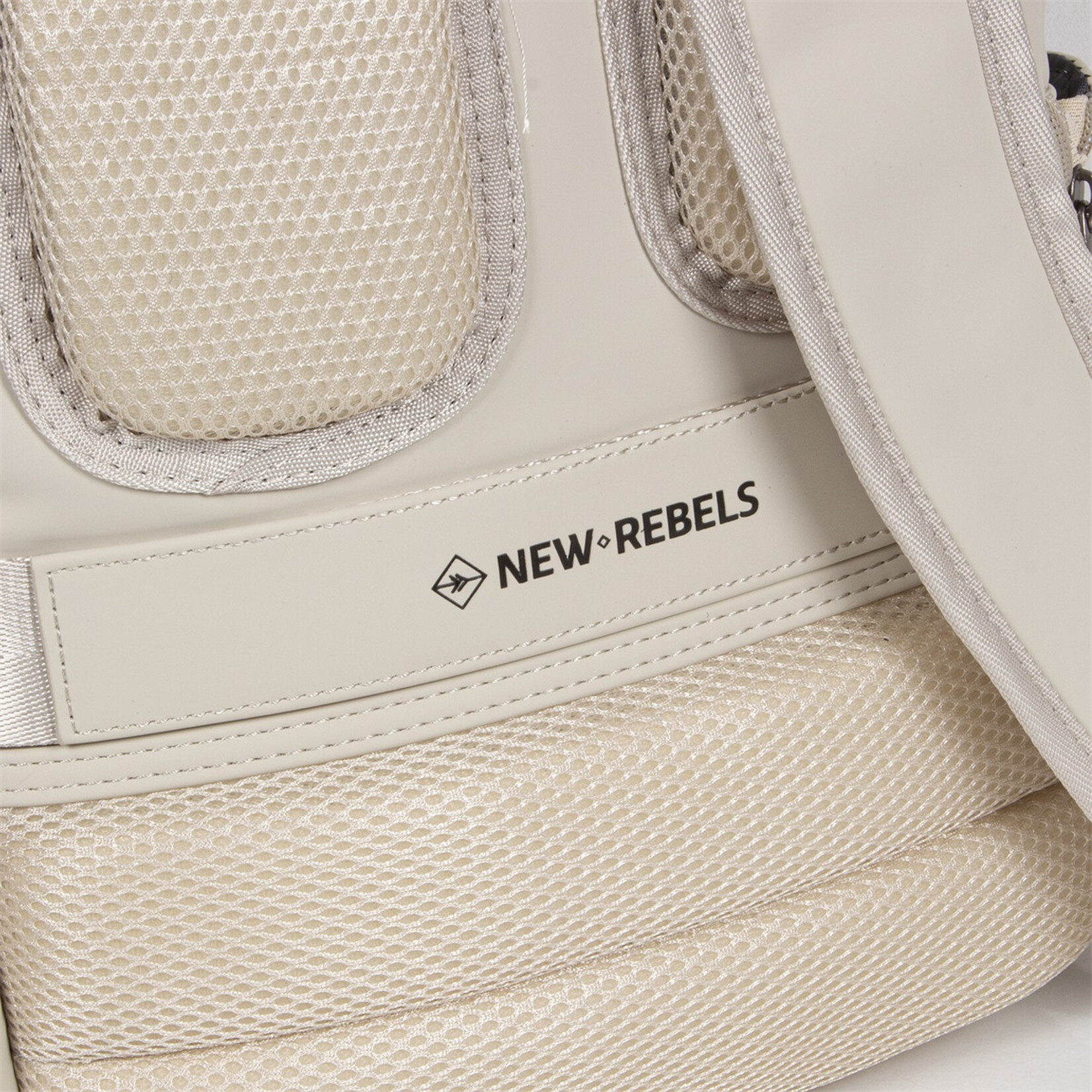 New Rebels New Rebels Harper Miami rugzak 13 inch laptopvak 10 liter - beige